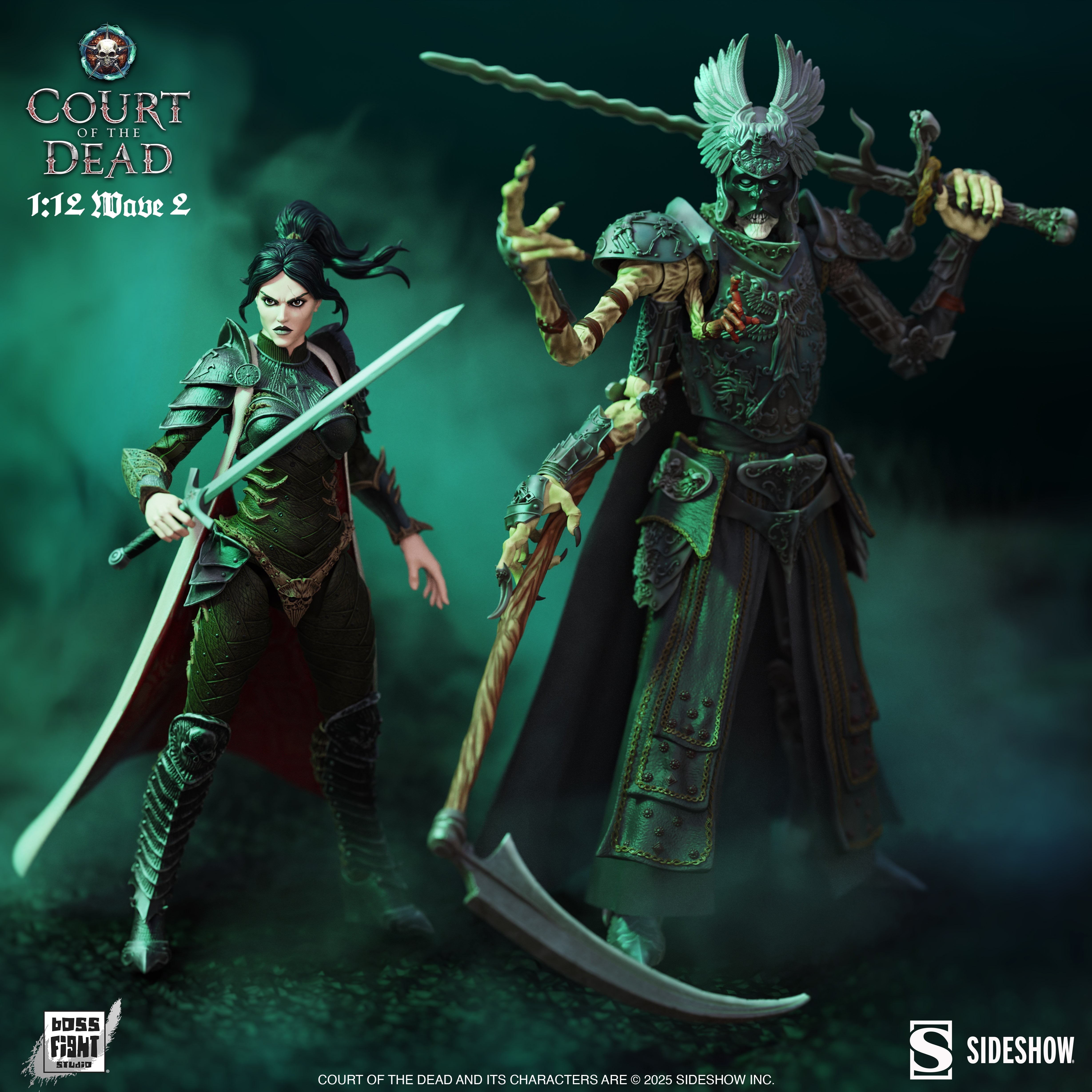 COURT OF THE DEAD 1:12 WAVE 2 PRE-ORDERS:
