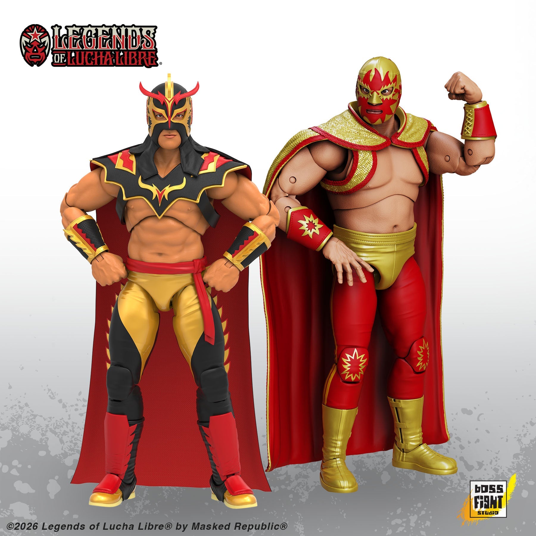 Legends of Lucha Libre Premium Wave 5 – Boss Fight Studio