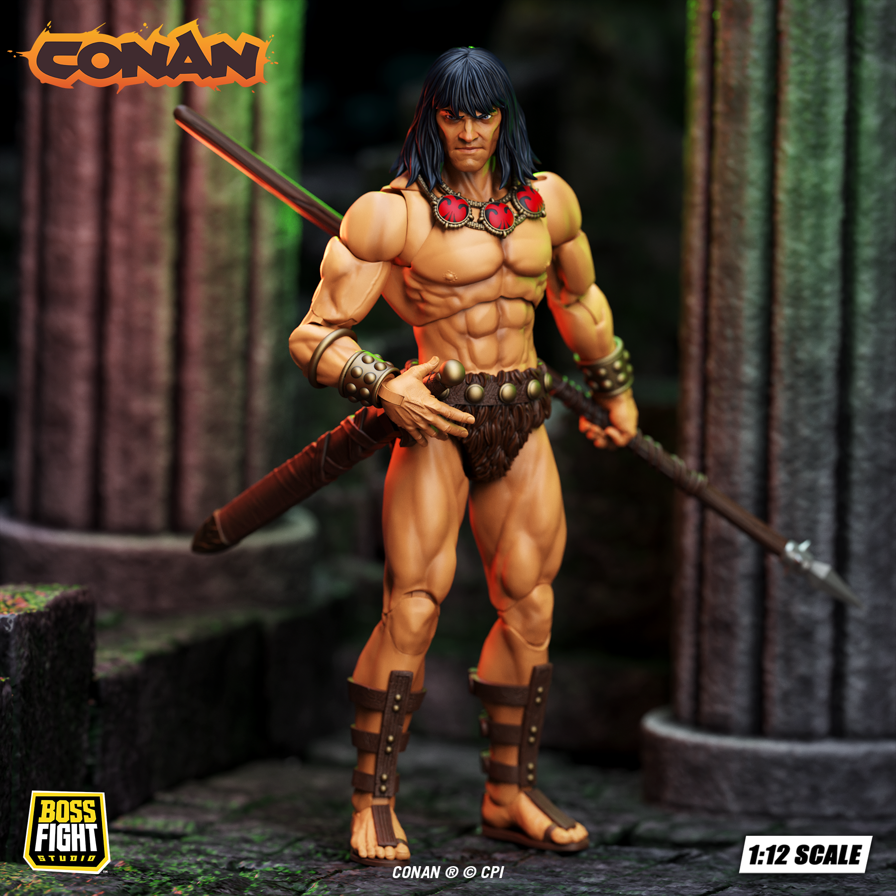 Epic H.A.C.K.S. Conan the Barbarian | The Tower of the Elephant 2-Pack: Young Conan and Yag-Kosha