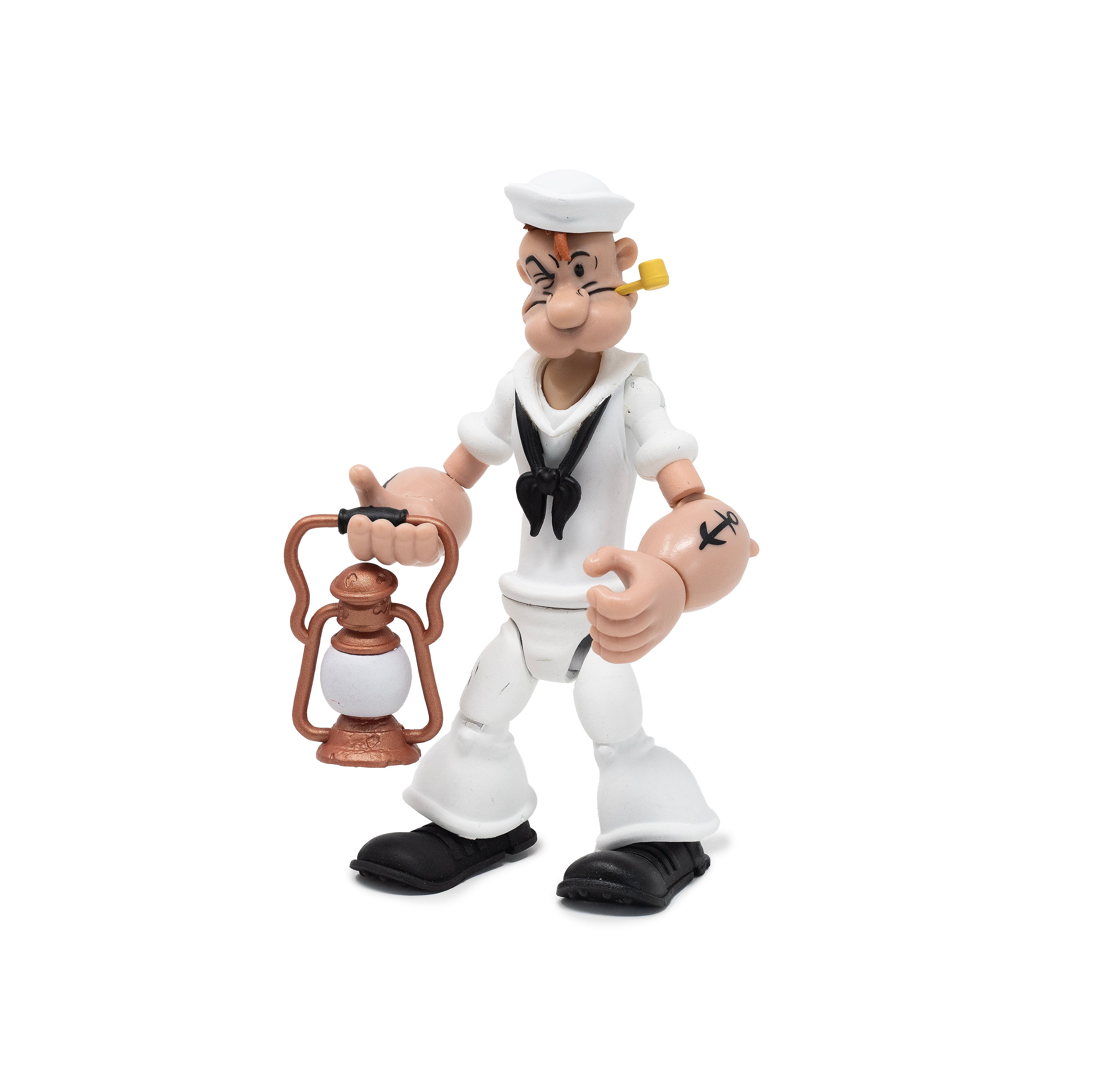 Popeye Classics Action Figure: Popeye White Sailor Suit