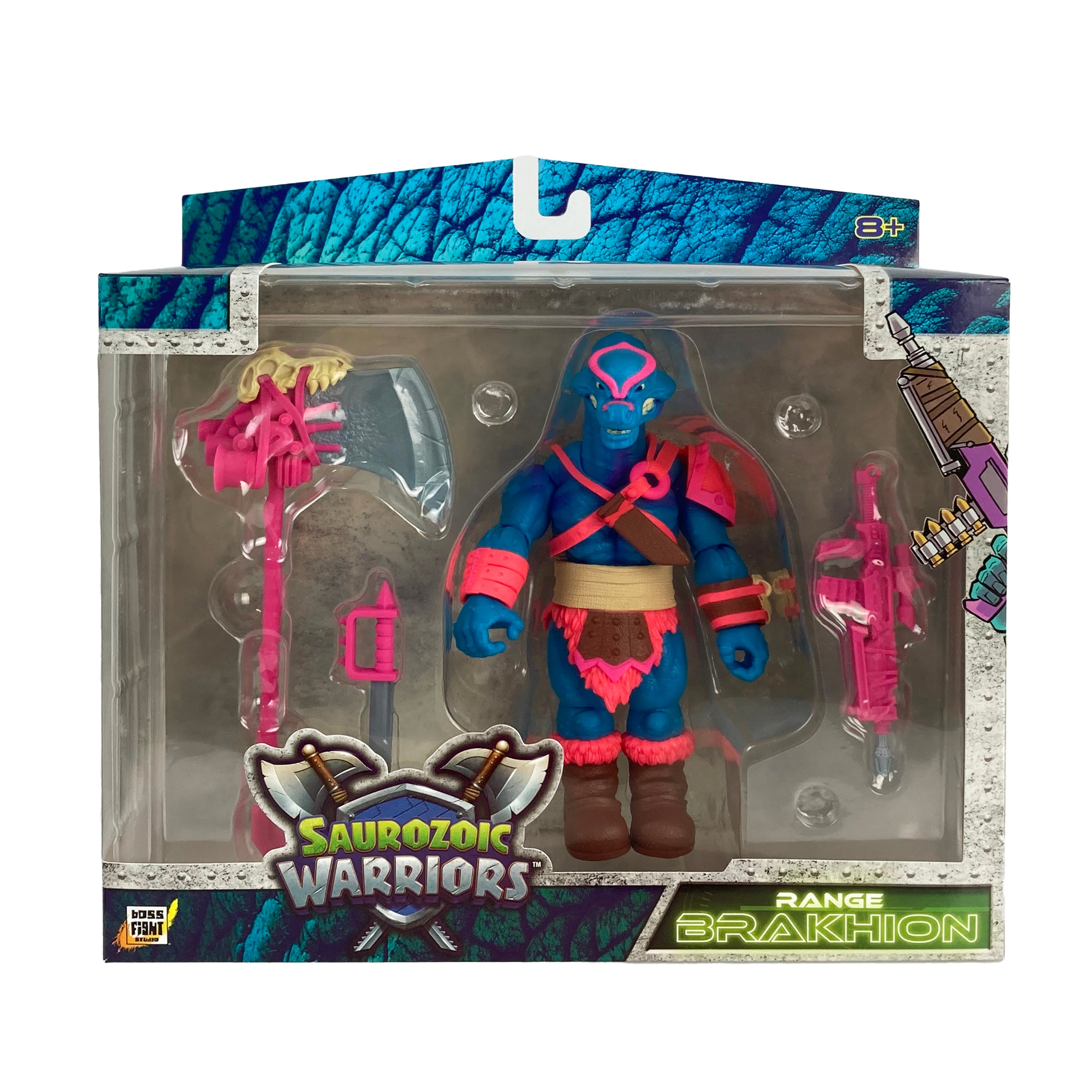 Saurozoic Warriors Action Figure: Range Brakhion