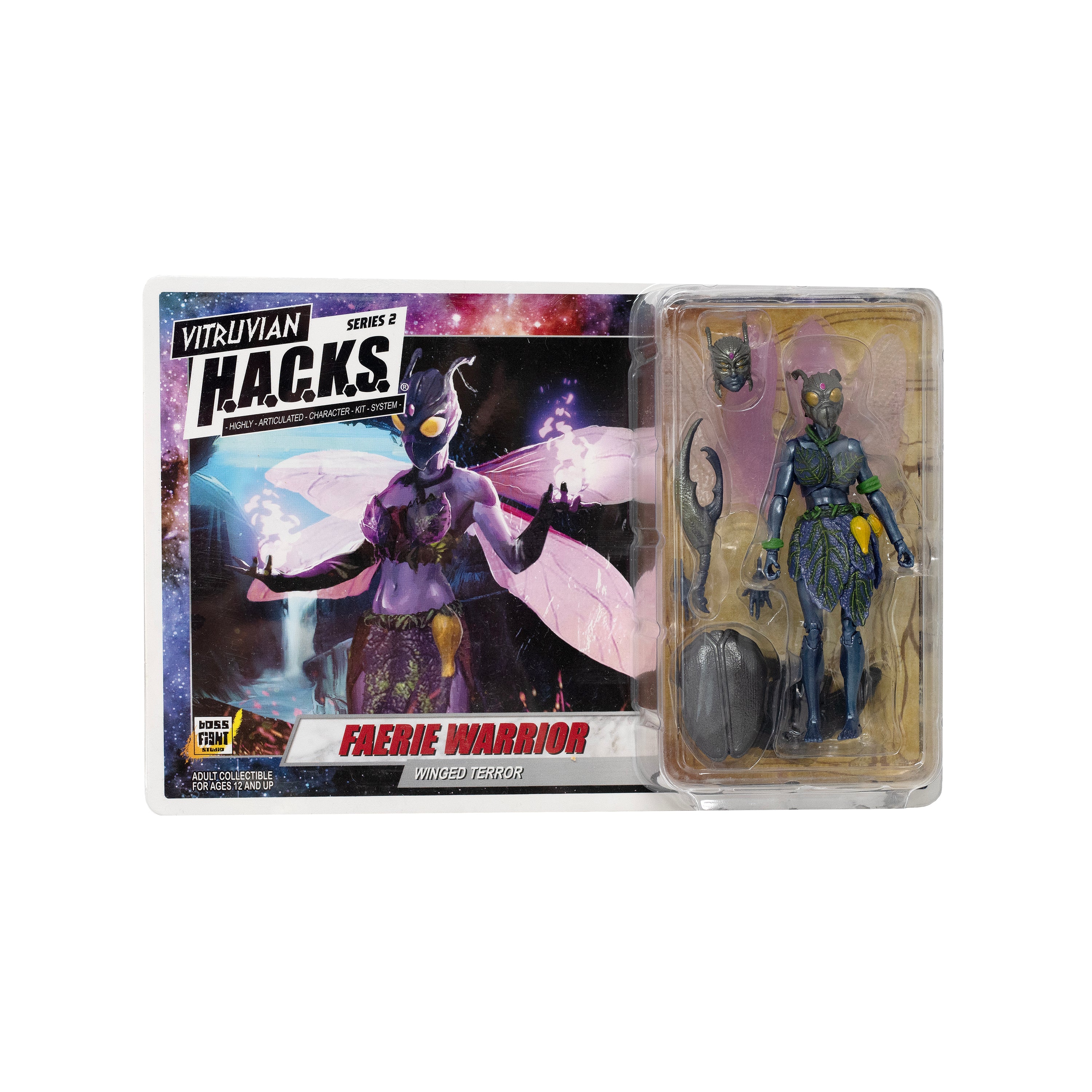 Vitruvian H.A.C.K.S. Action Figure: Faerie Warrior - Winged Terror
