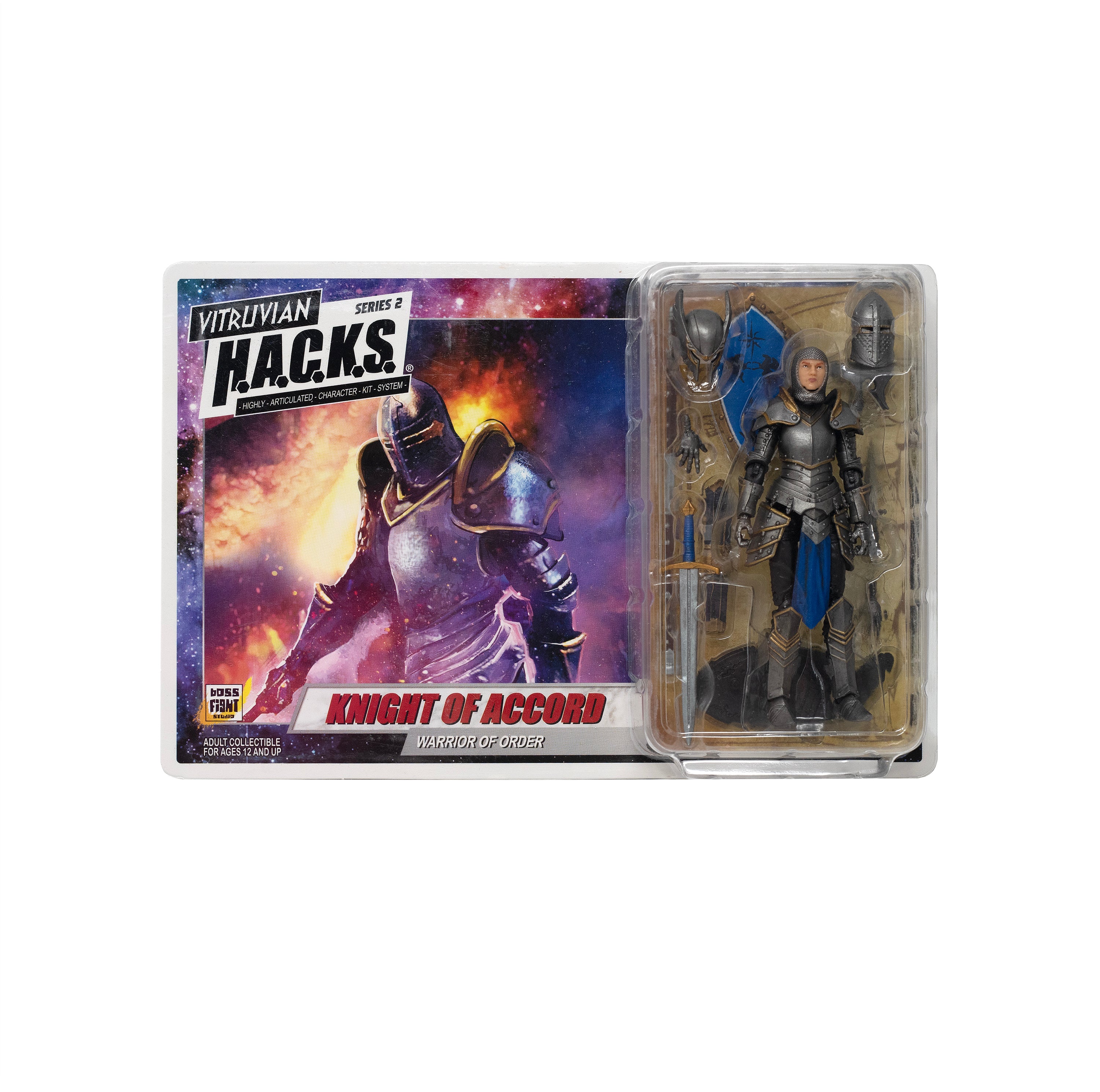 Vitruvian H.A.C.K.S. Action Figure: Female Knight of Accord