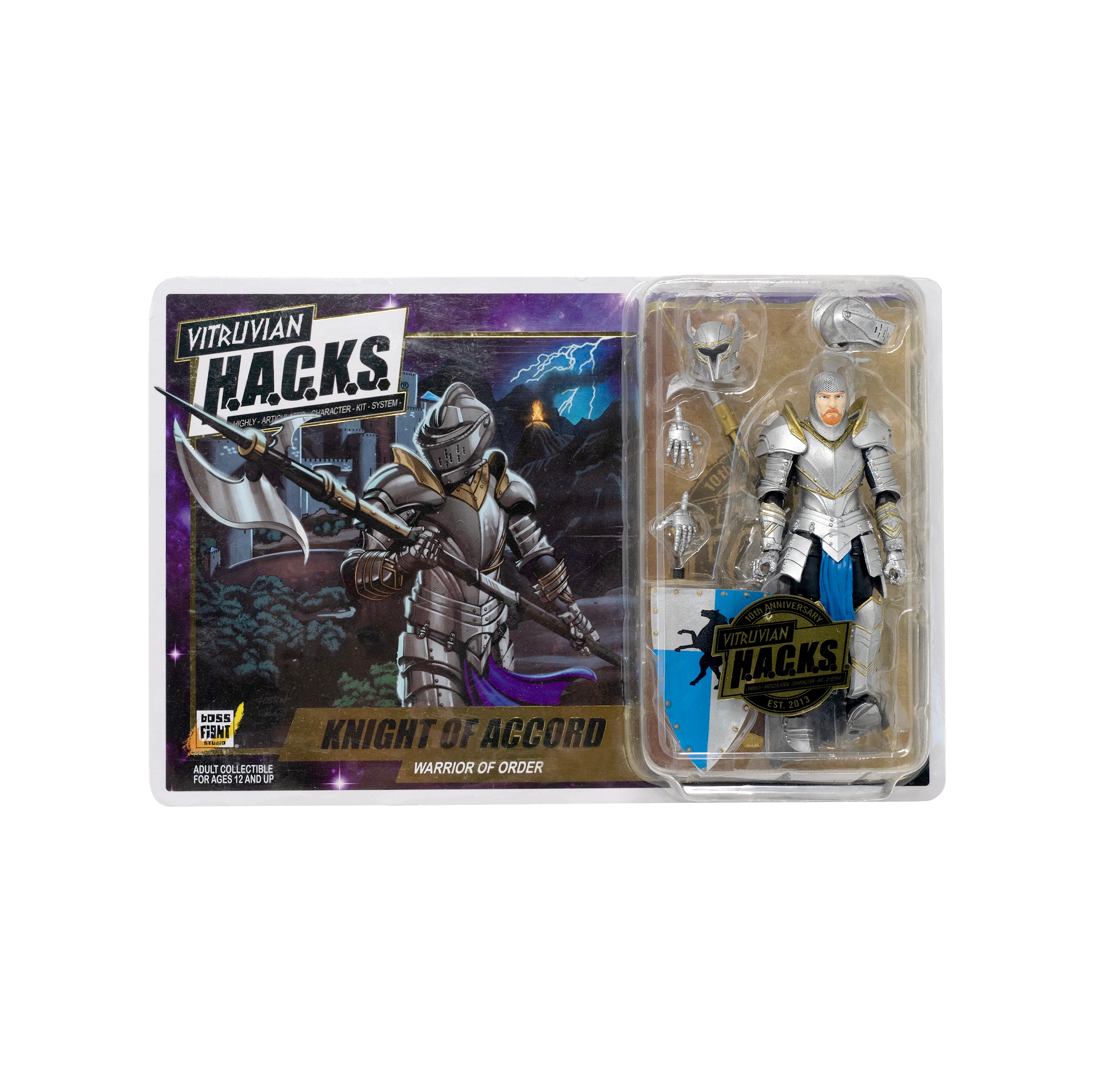 Vitruvian H.A.C.K.S. Action Figure: 10th Anniversary - Knight of Accord