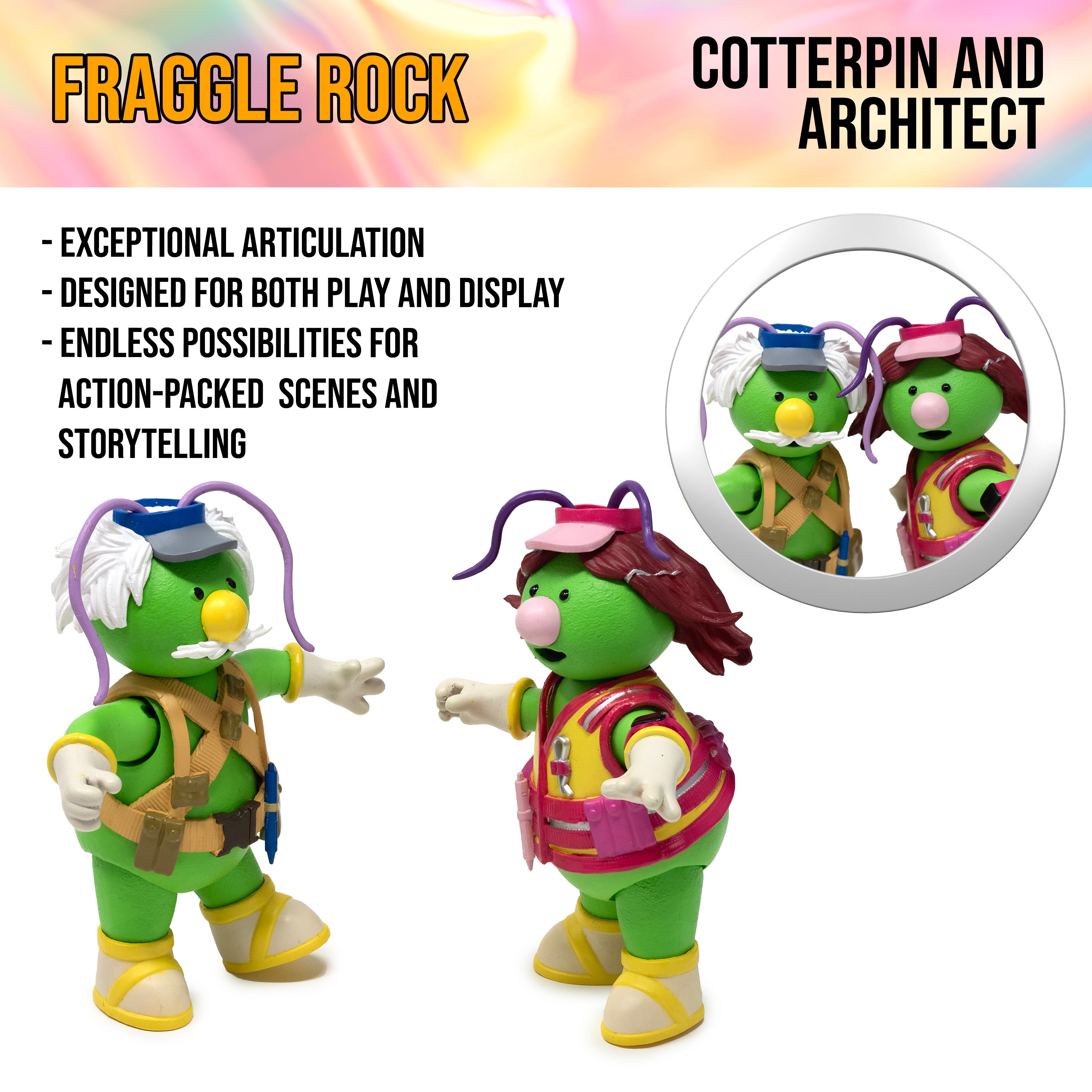 Fraggle Rock Action Figure: Doozer 2-pack
