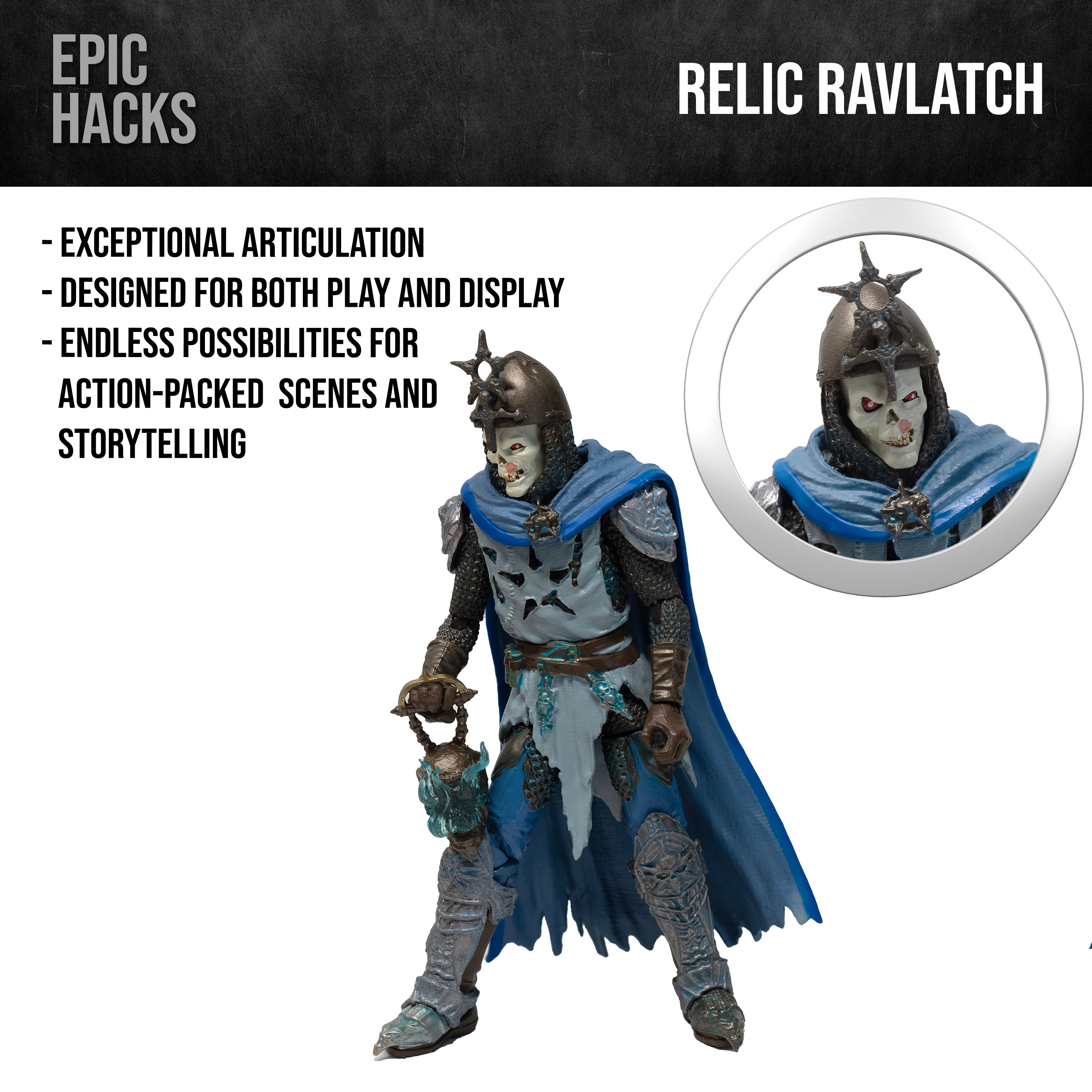 Court of the Dead Action Figure: Relic Ravlatch