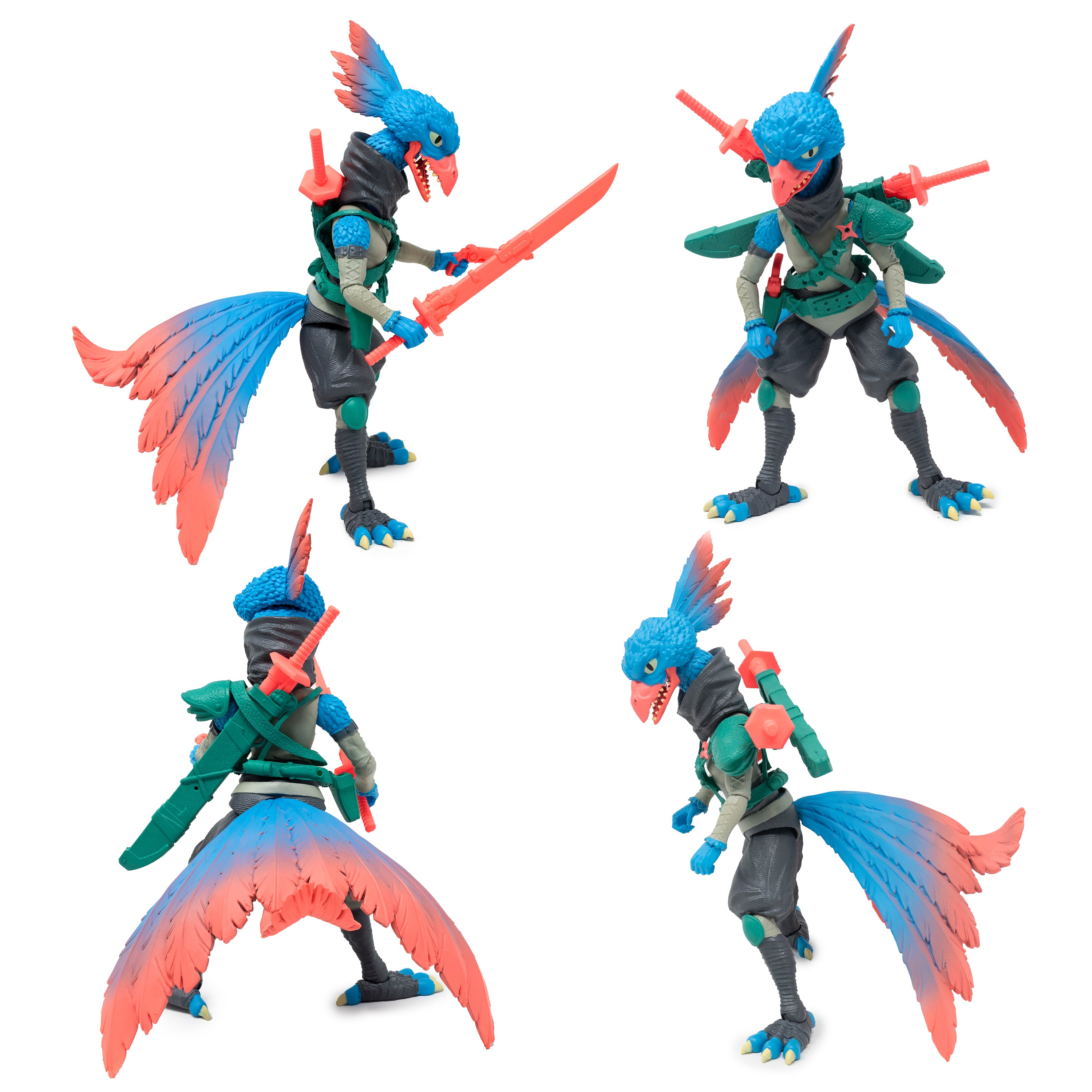 Saurozoic Warriors Action Figure: Pava Pergia