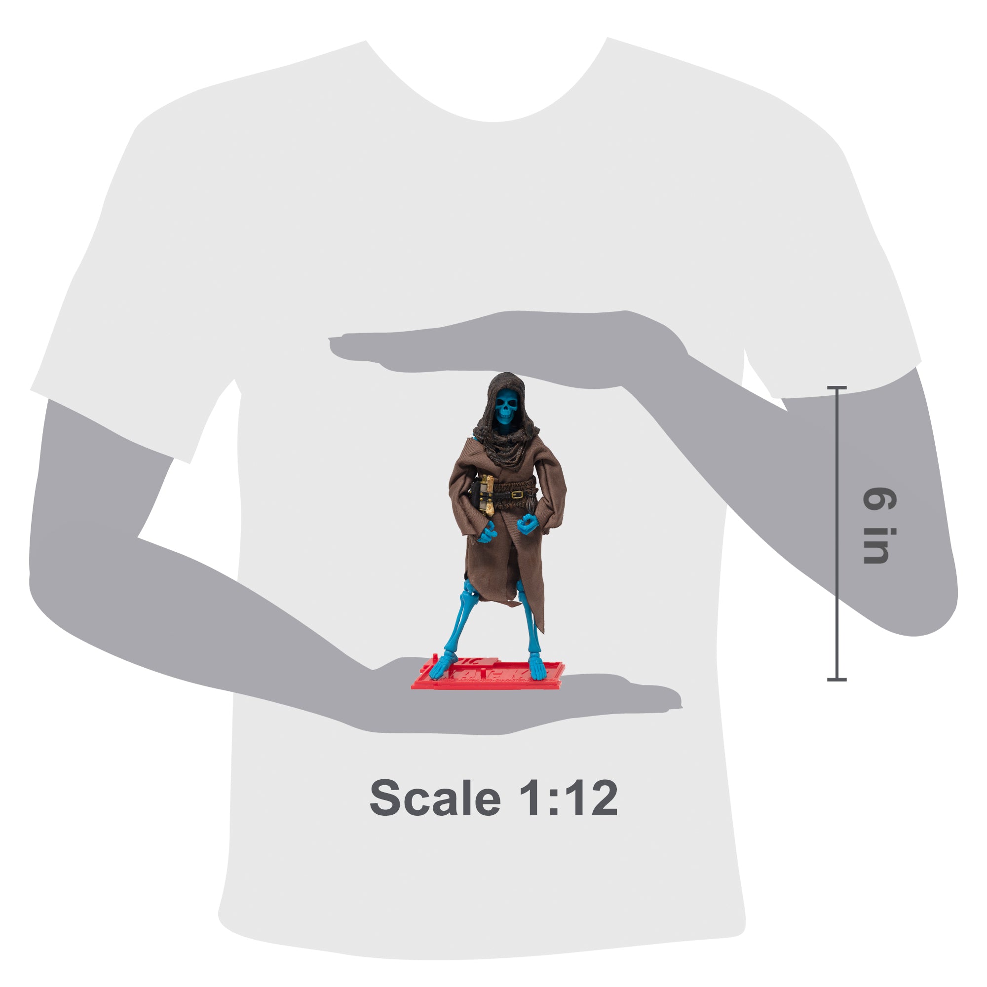 EPIC H.A.C.K.S. Action Figure: Grim Spectre Skeleton