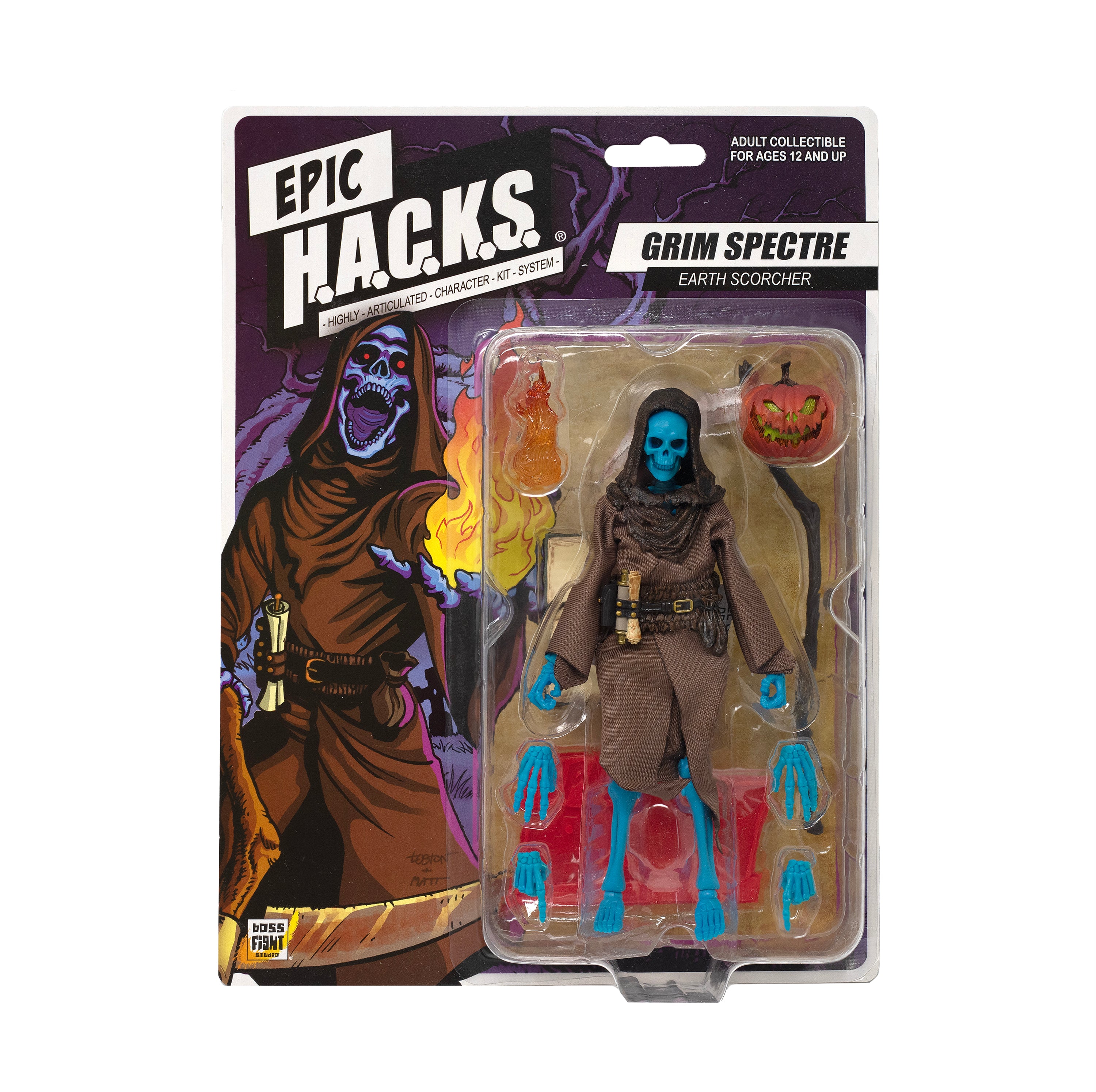 EPIC H.A.C.K.S. Action Figure: Grim Spectre Skeleton