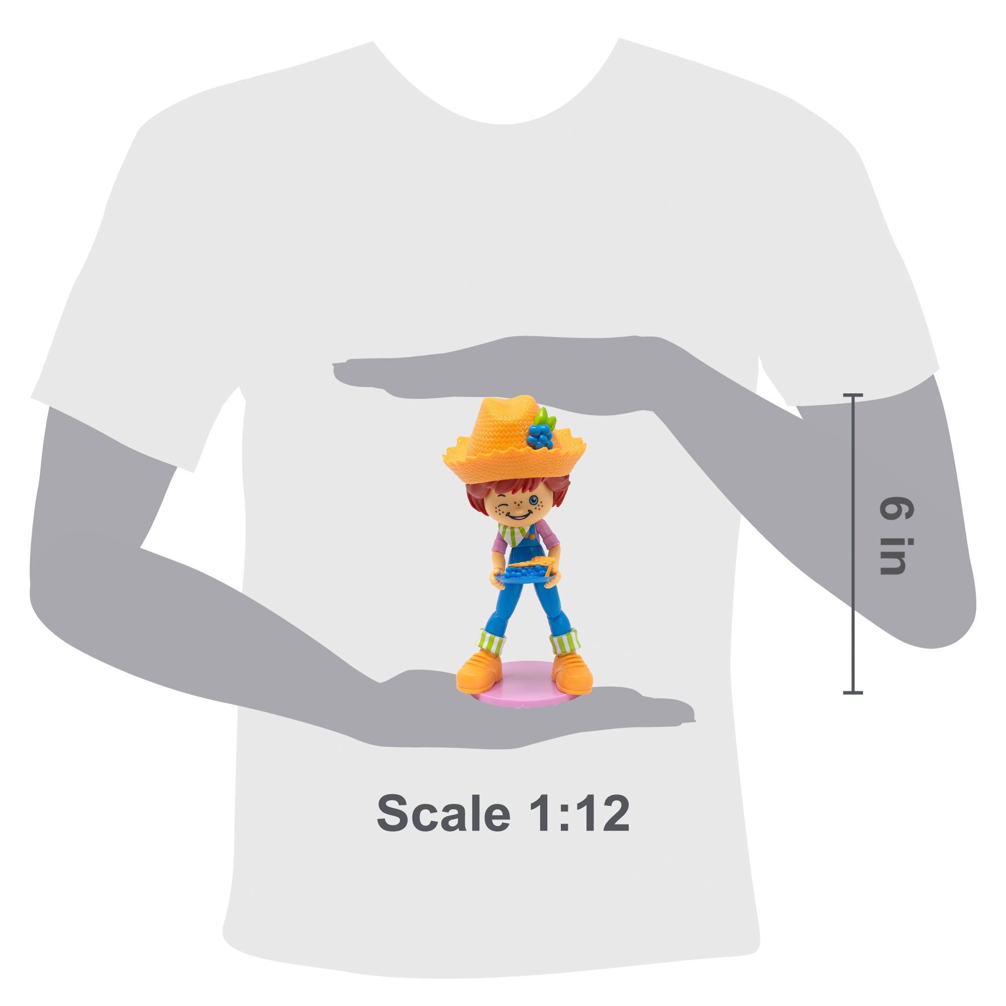 Strawberry Shortcake Deluxe Action Figure: Huckleberry Pie Action Figure