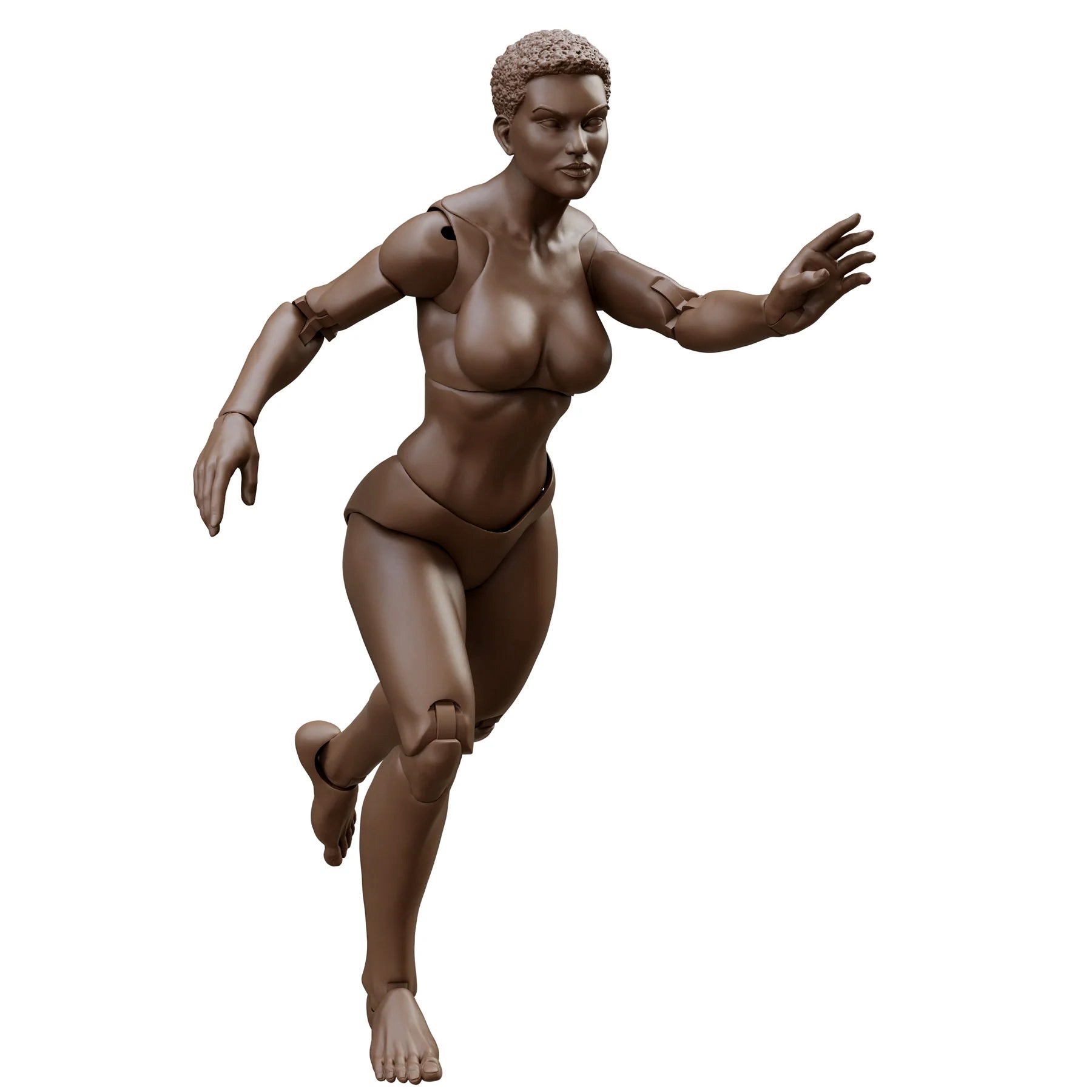 Epic H.A.C.K.S. Blanks: Coffee Brown Female