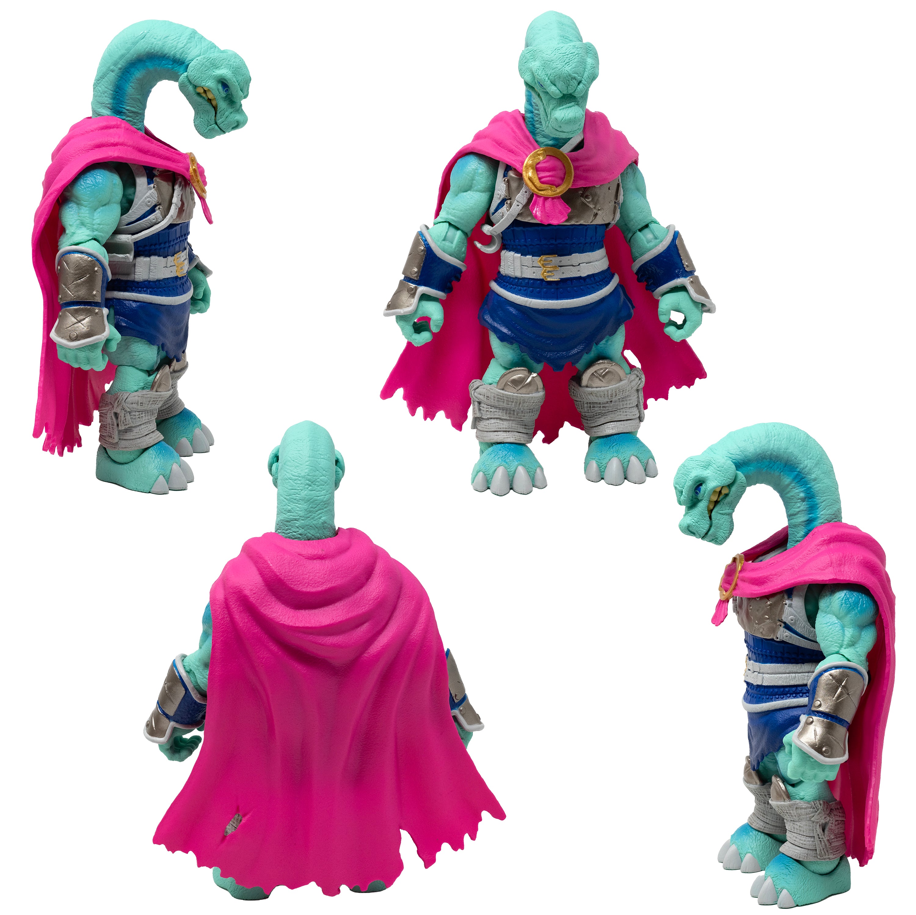 Saurozoic Warriors Action Figure: Kolig Shipbreaker Brontosaurus / Viking