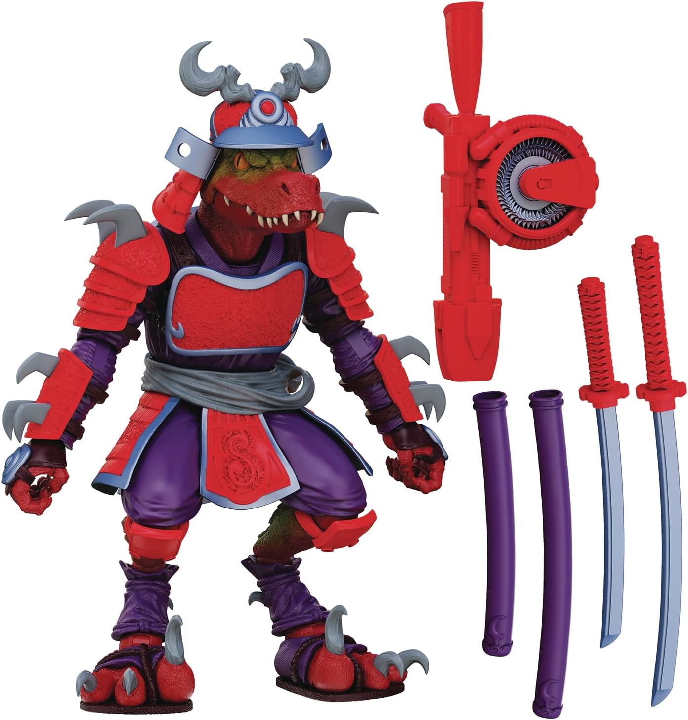 Saurozoic Warriors Action Figure: Sokudo Legion Raptor / Samurai
