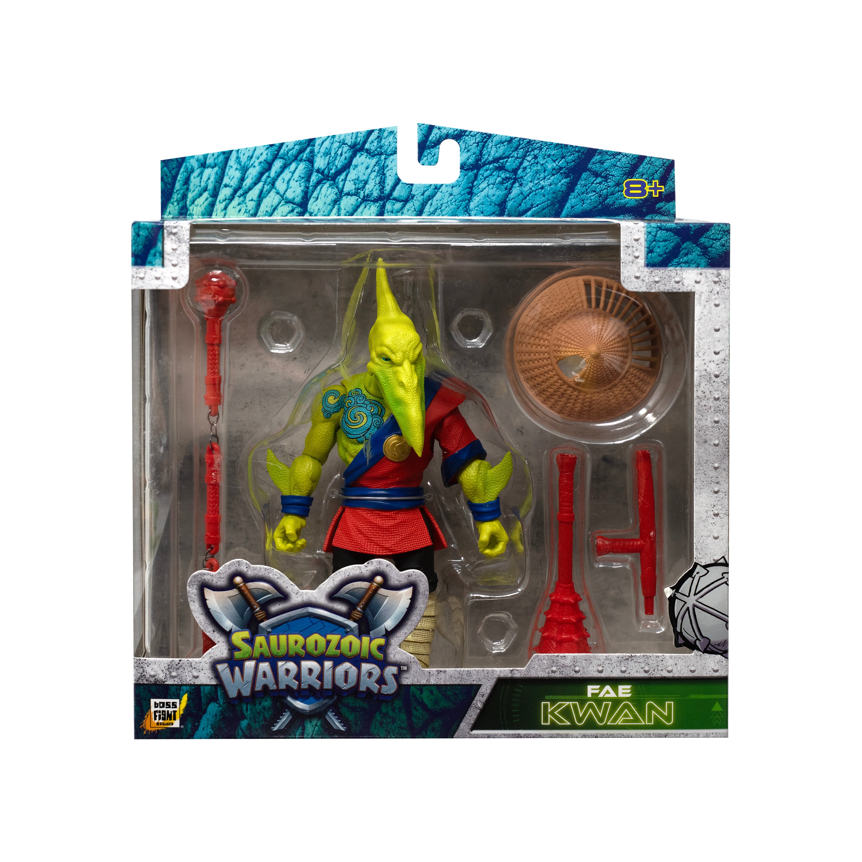Saurozoic Warriors Action Figure: Fae Kwan Pterodactyl / Warrior Monk