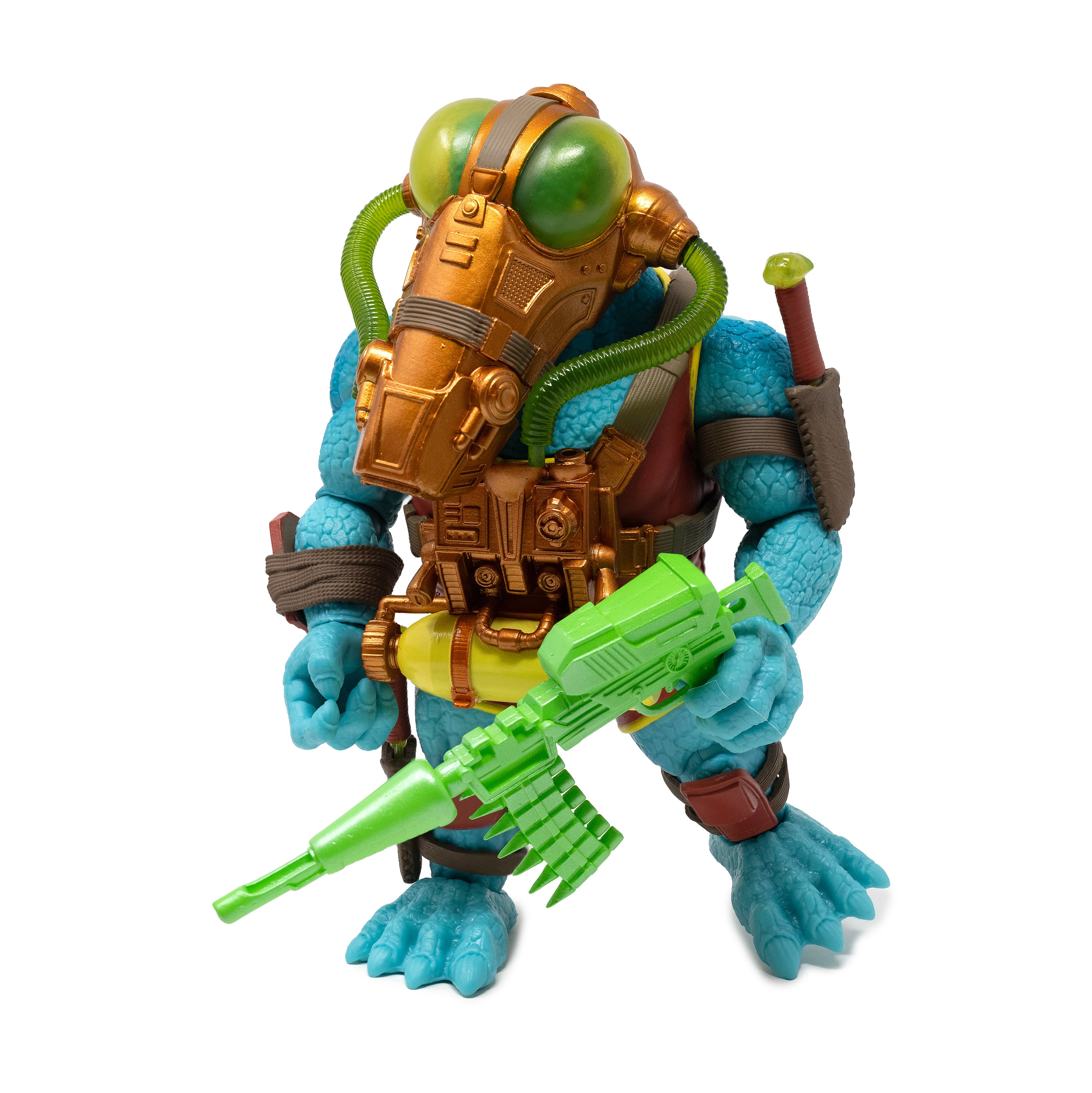 Saurozoic Warriors Action Figure: Javvik Mosa Mosasaurus / Underwater Assault