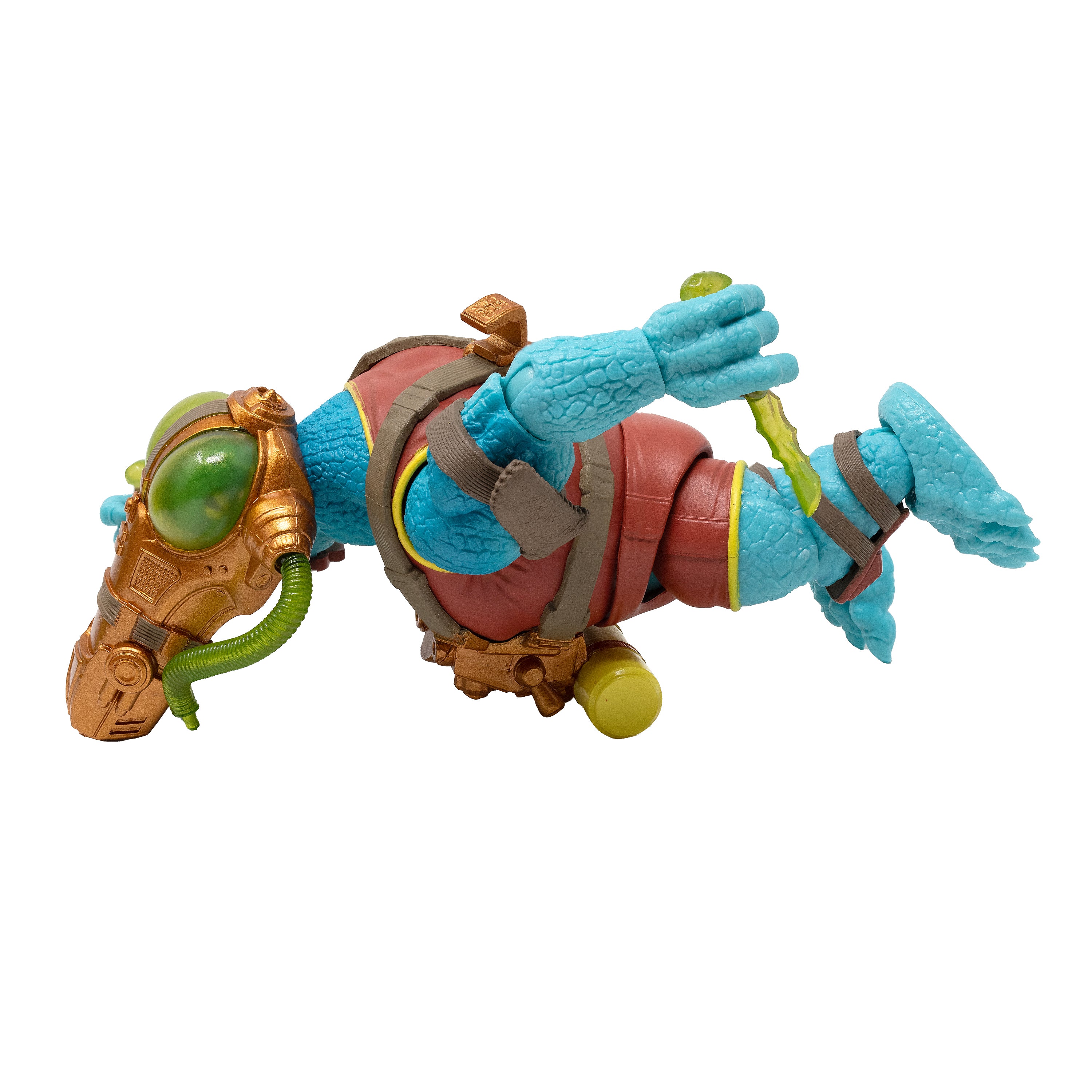 Saurozoic Warriors Action Figure: Javvik Mosa Mosasaurus / Underwater Assault