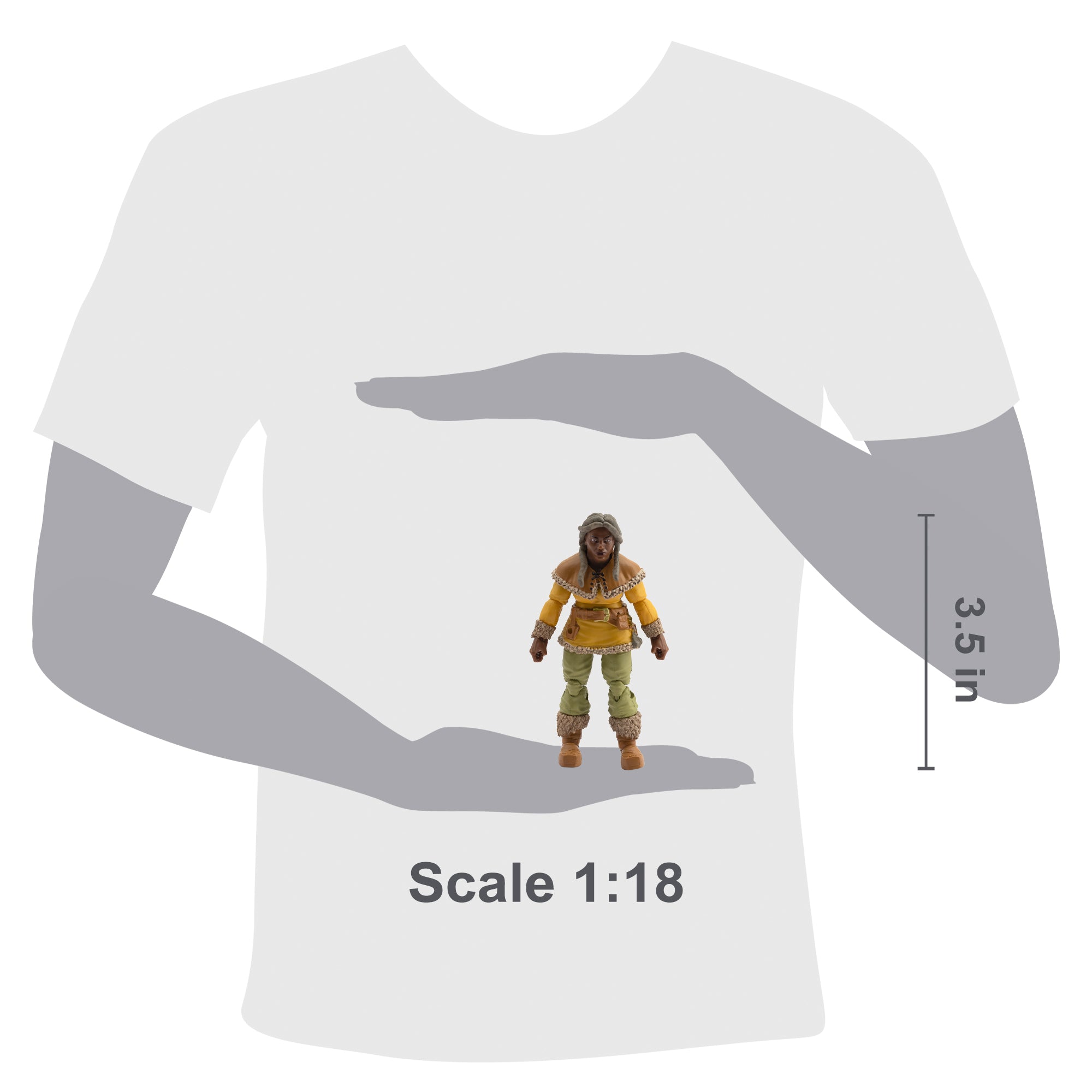 Vitruvian H.A.C.K.S. Action Figure - Madame Ruskin (Dwarf Tavern Keeper)
