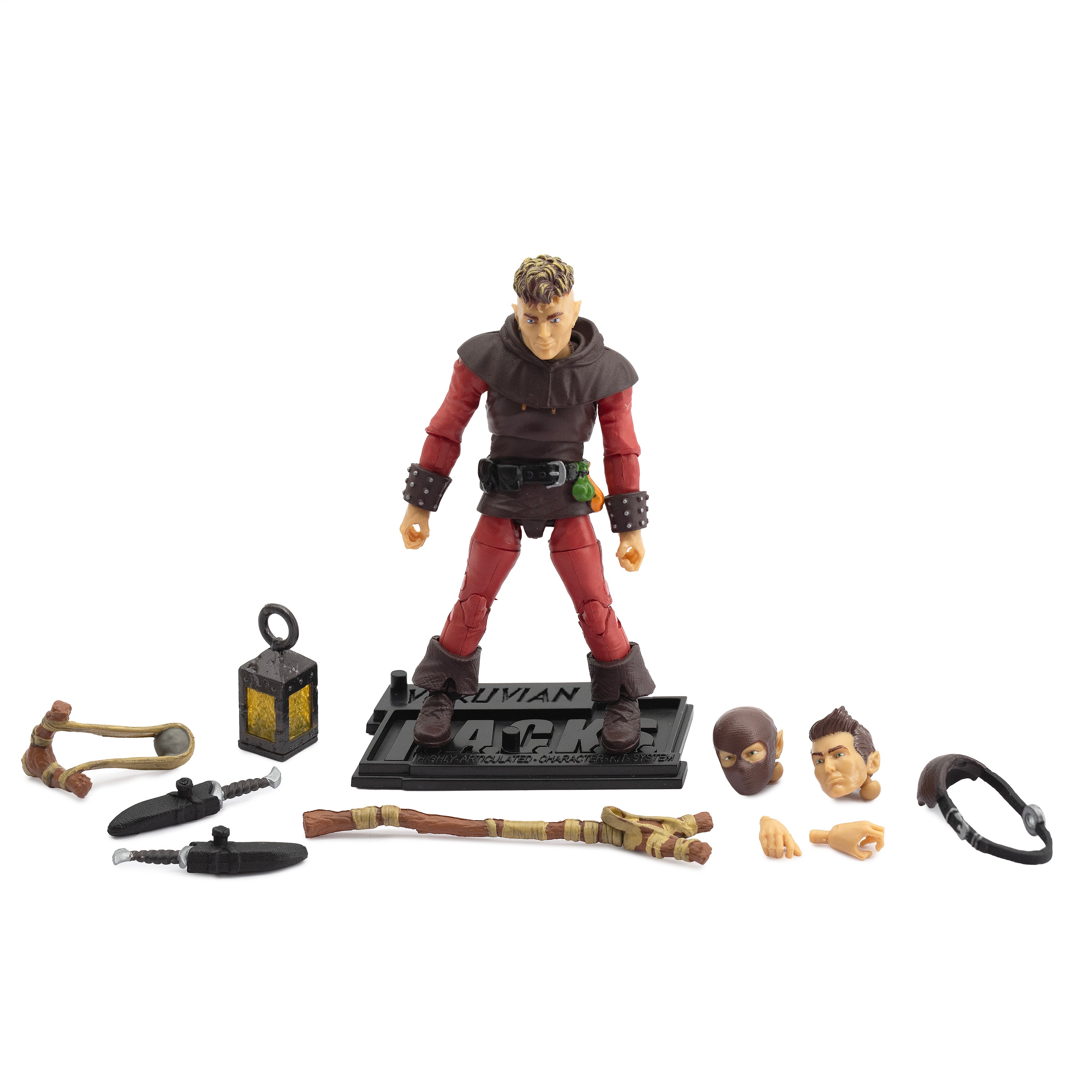 Vitruvian H.A.C.K.S. Action Figure - Dwynn Dellos (Halfling Scout)