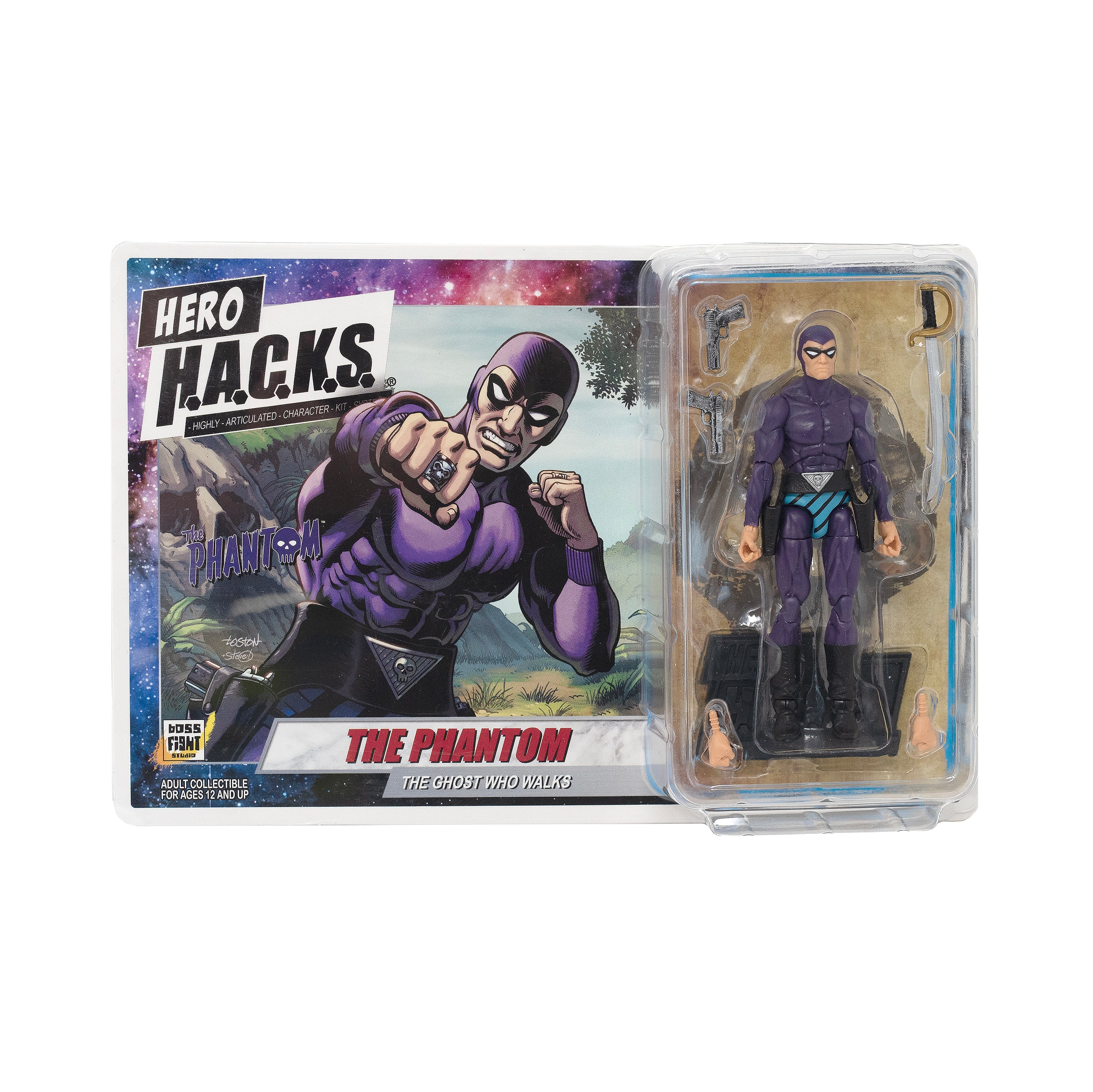 Hero H.A.C.K.S. Phantom Action Figure: Phantom - Wv1