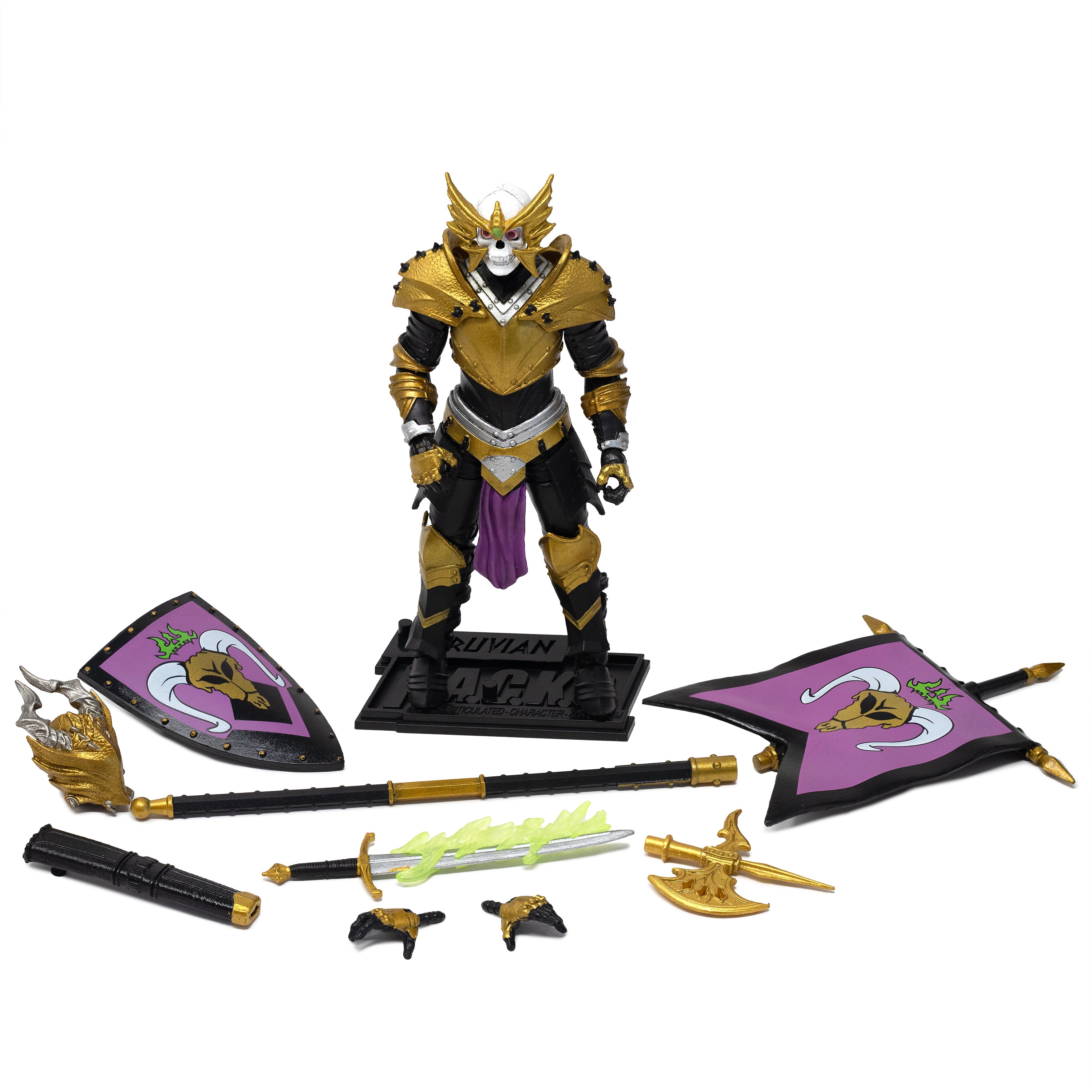 Vitruvian H.A.C.K.S. Action Figure: 10th Anniversary - King of Asperity