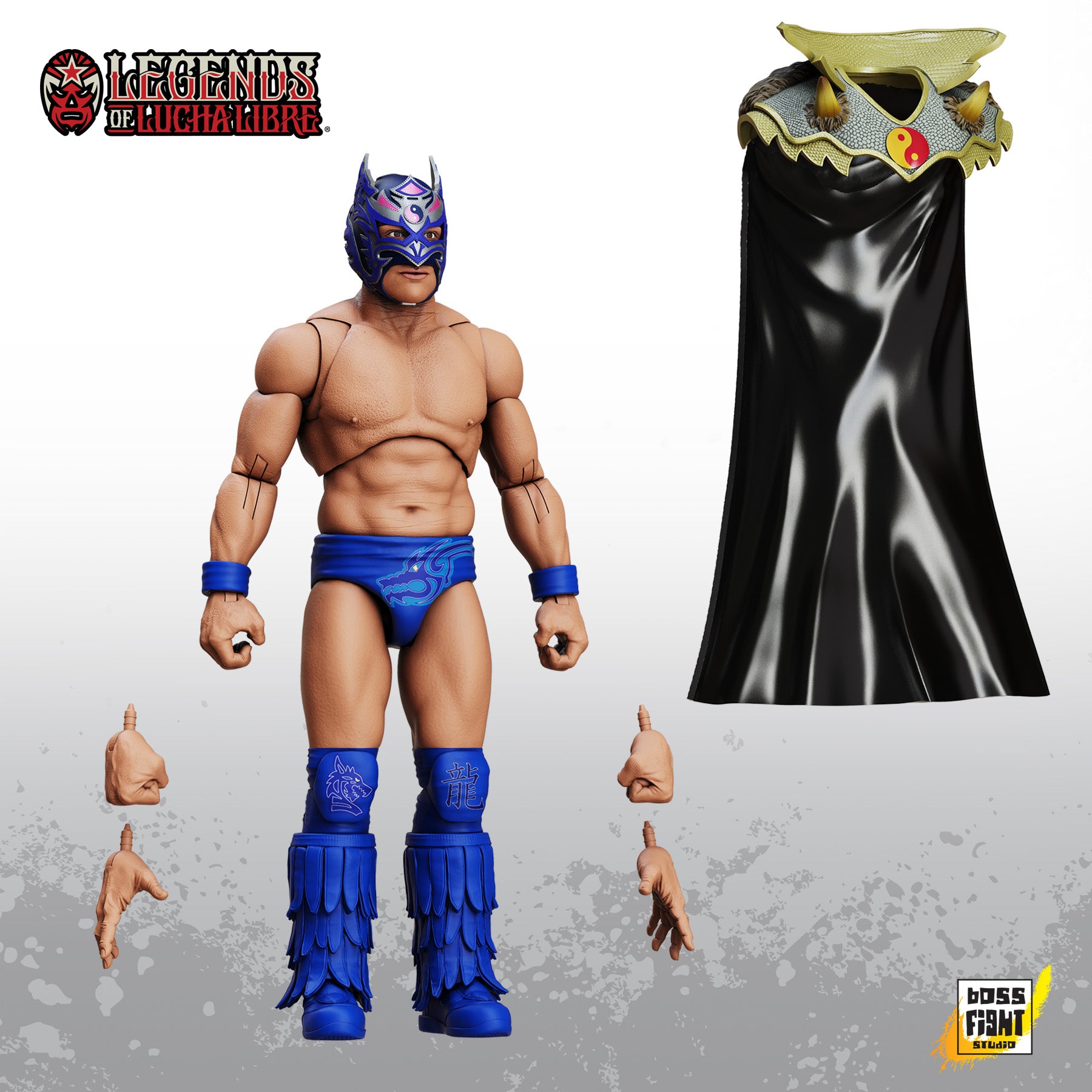Legends of Lucha Libre Premium Action Figure: Dragon Lee