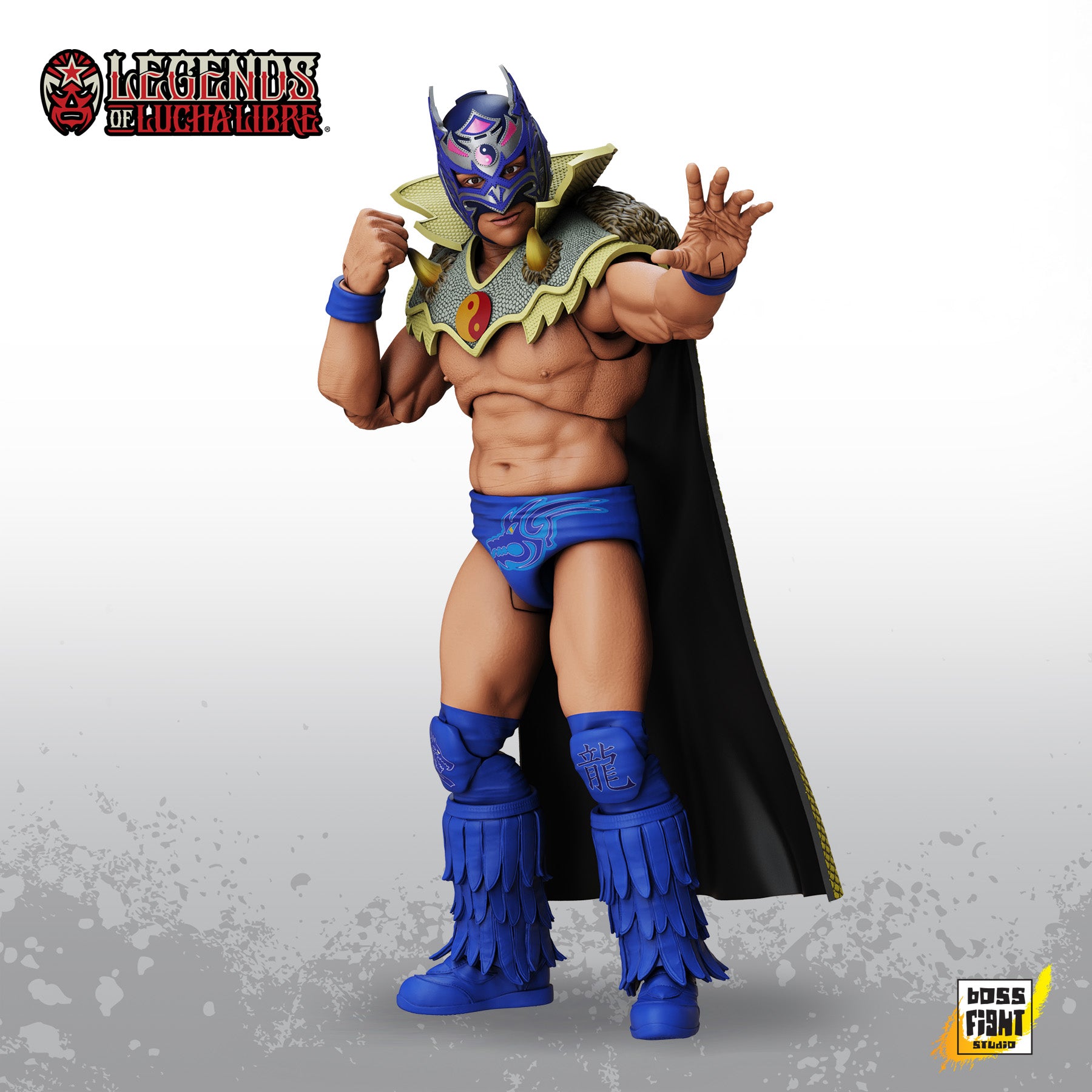 Legends of Lucha Libre Premium Action Figure: Dragon Lee