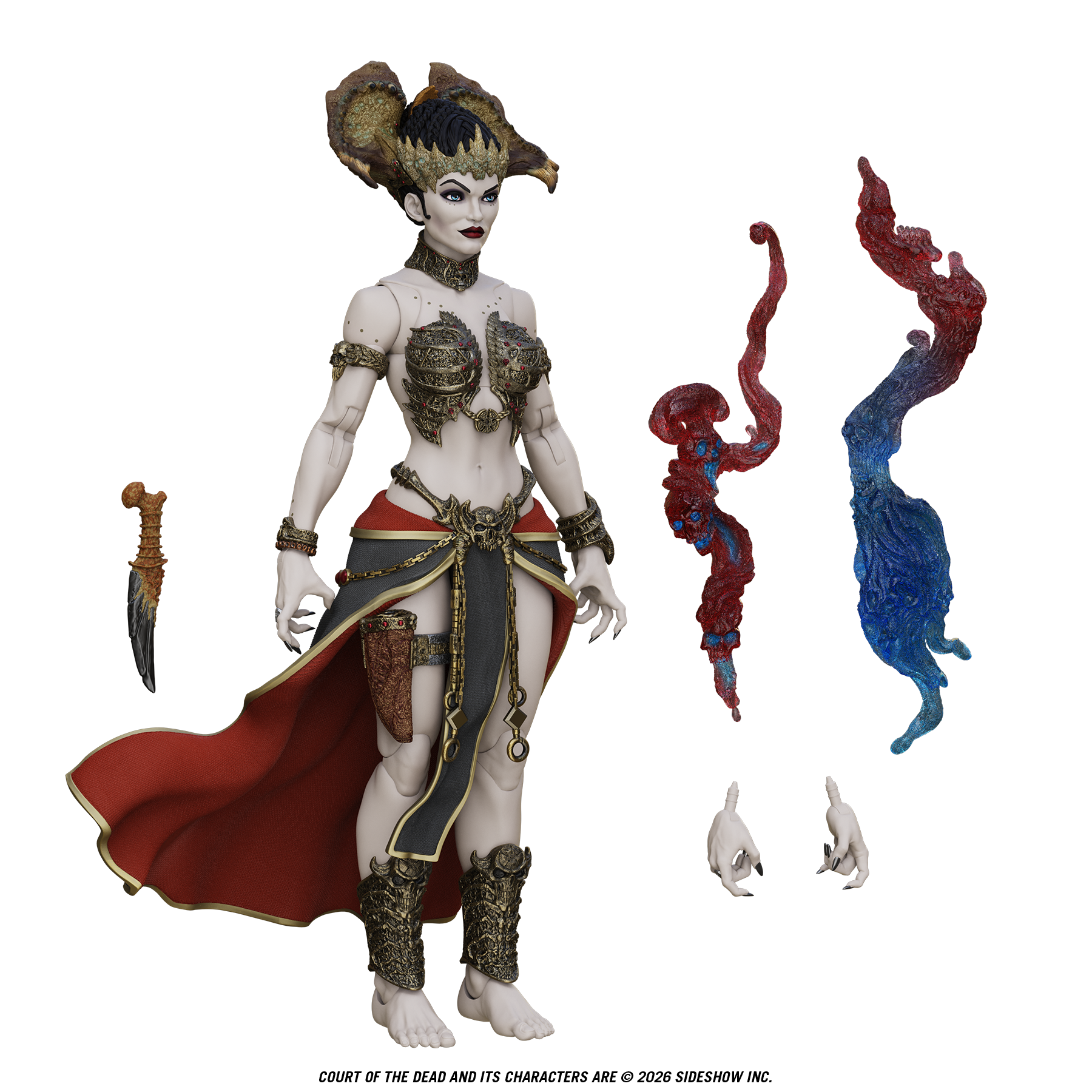 Court of the Dead 1:12th Scale Action Figure | Gethsemoni: Queen of the Dead