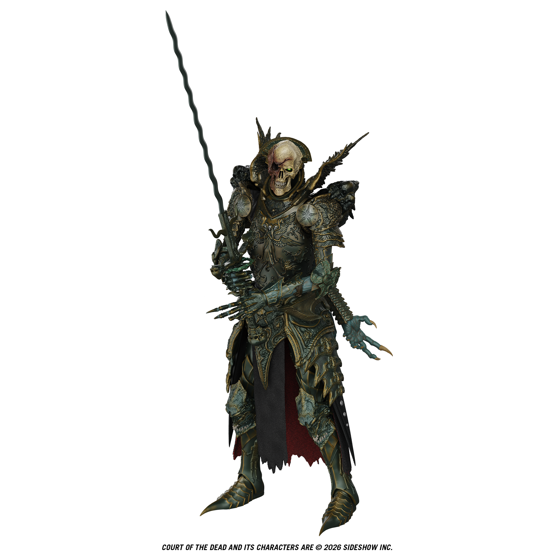 Court of the Dead 1:12th Scale Action Figure | Mortighull: Exalted Reaper General