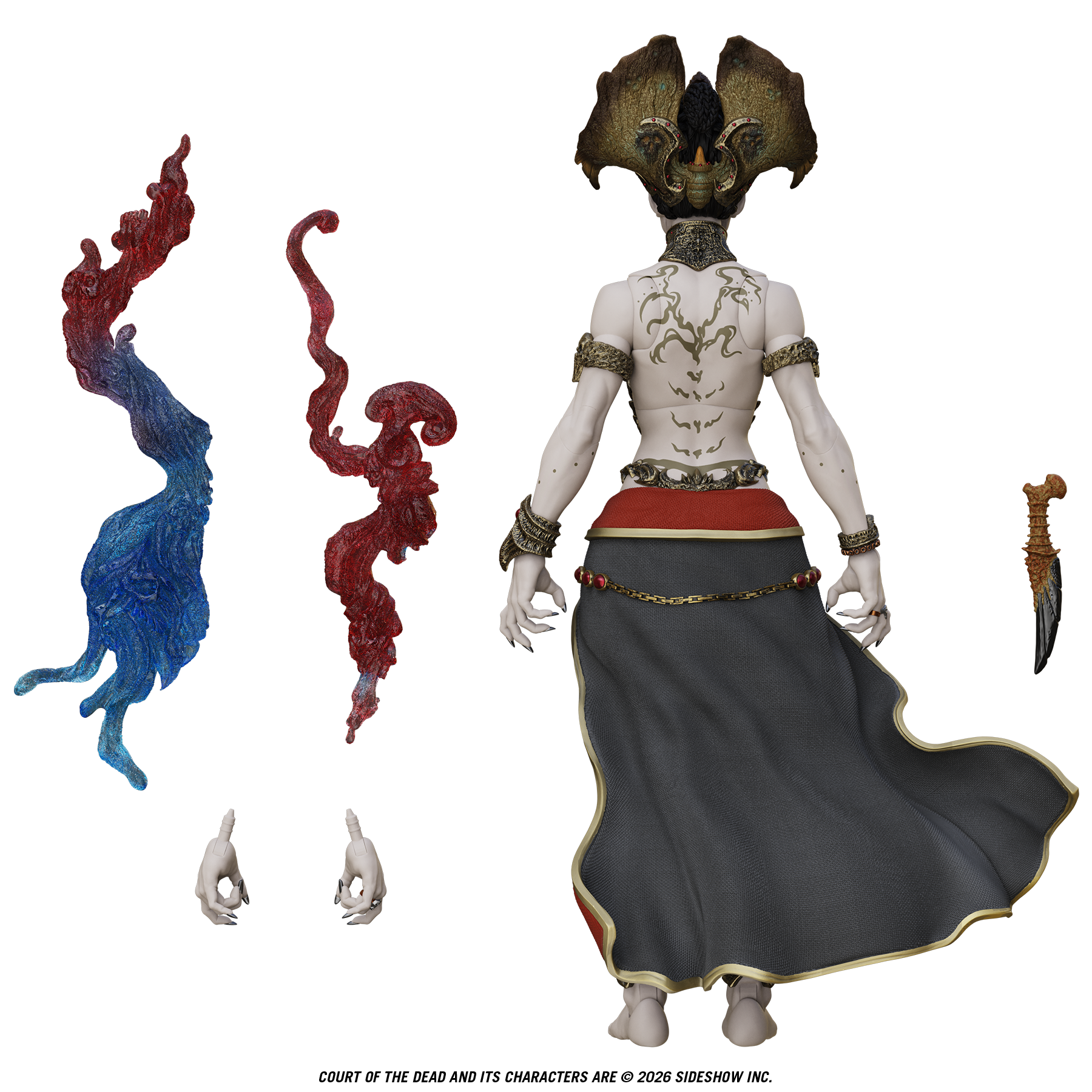 Court of the Dead 1:12th Scale Action Figure | Gethsemoni: Queen of the Dead