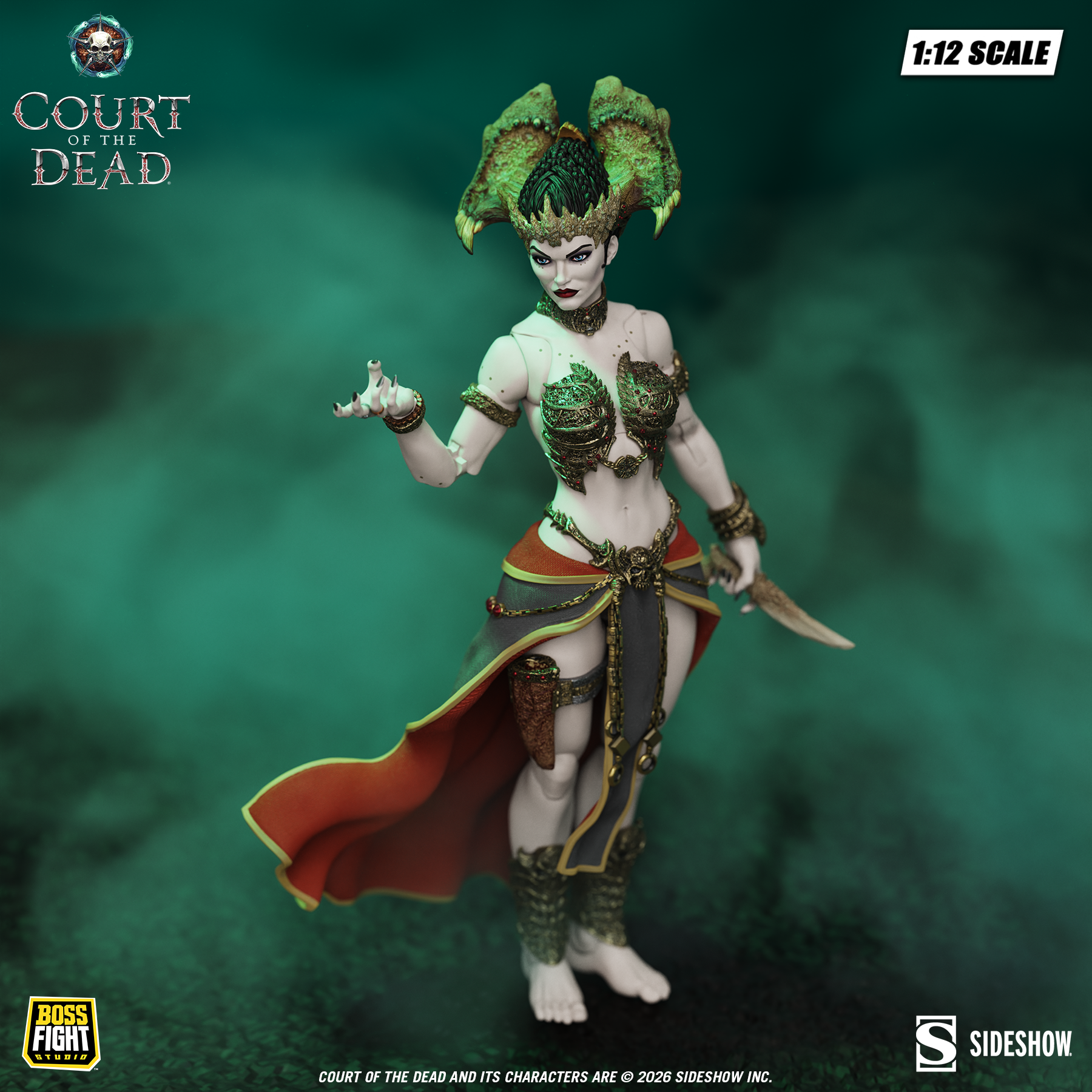 Court of the Dead 1:12th Scale Action Figure | Gethsemoni: Queen of the Dead