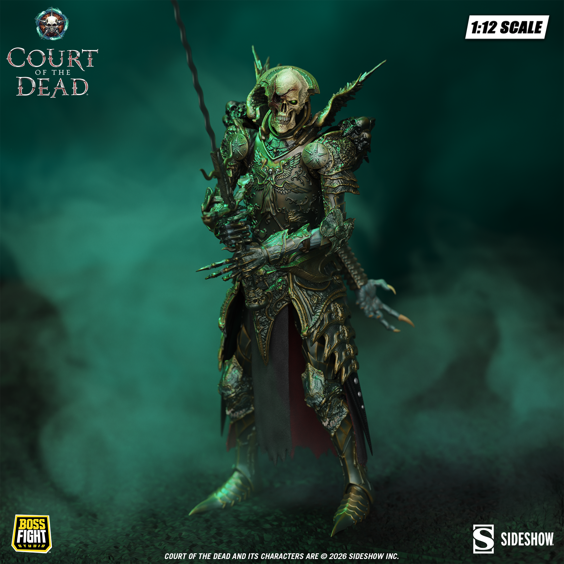 Court of the Dead 1:12th Scale Action Figure | Mortighull: Exalted Reaper General
