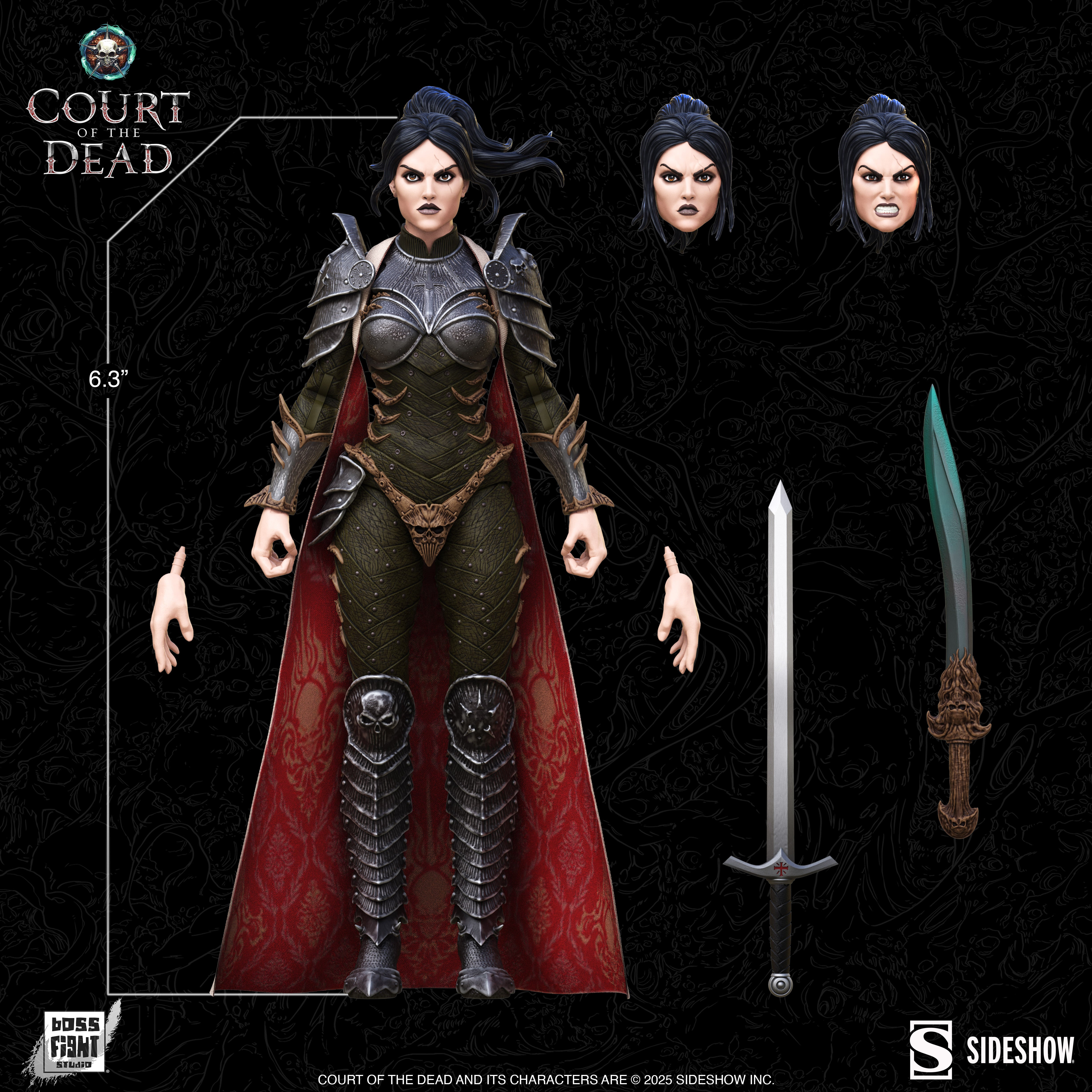 Court of the Dead 1:12th Scale Action Figure | Shard: Mortal Trespasser