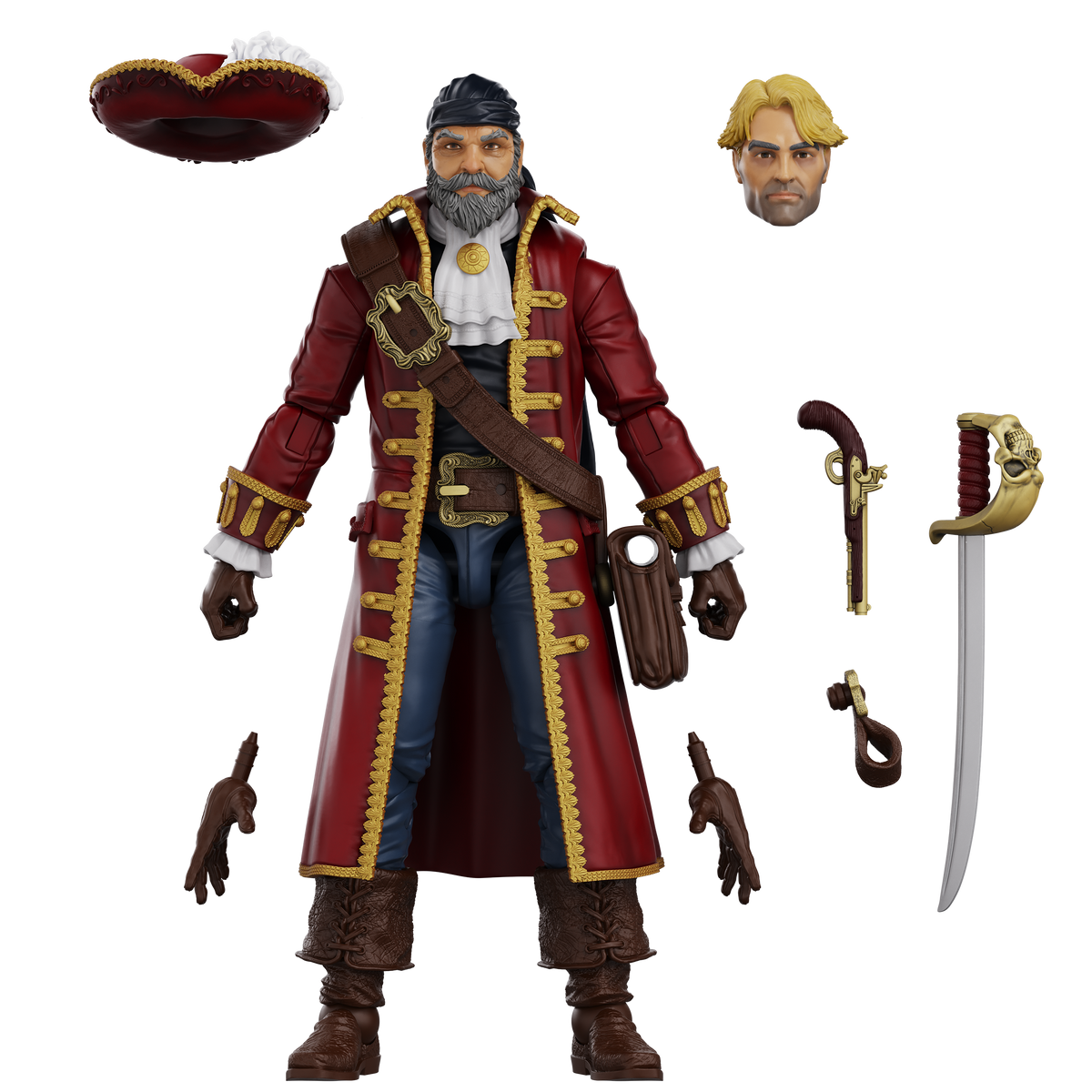 Hero H.A.C.K.S. Core Wave 1 Action Figure - John Bradford: Captain of the Temporal Voyager