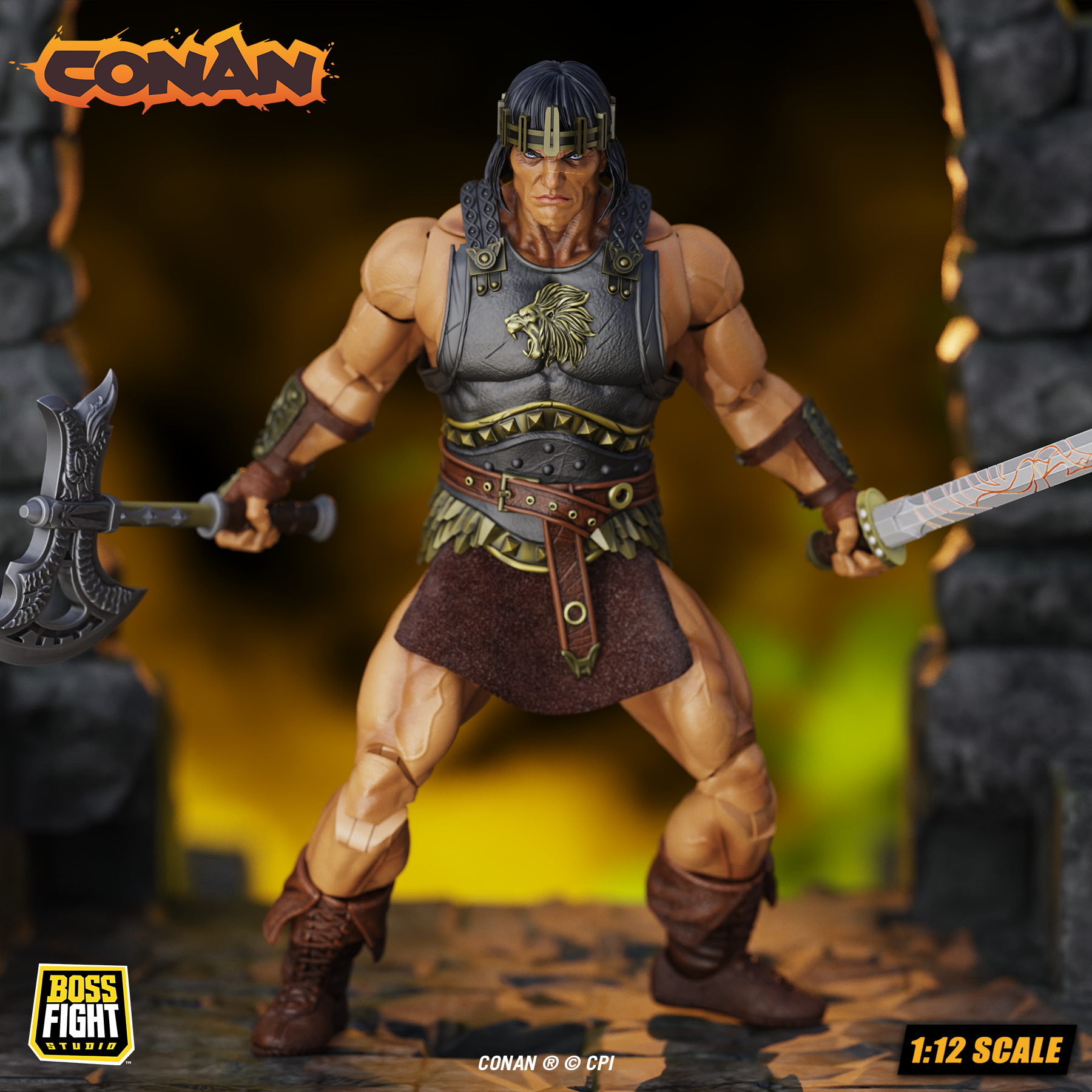 Epic H.A.C.K.S. 1:12 Conan | King Conan: Ruler of Aquilonia
