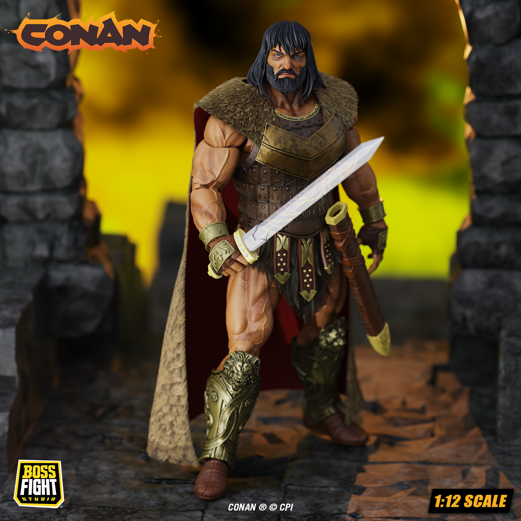 Epic H.A.C.K.S. 1:12 Conan | King Conan: Ruler of Aquilonia