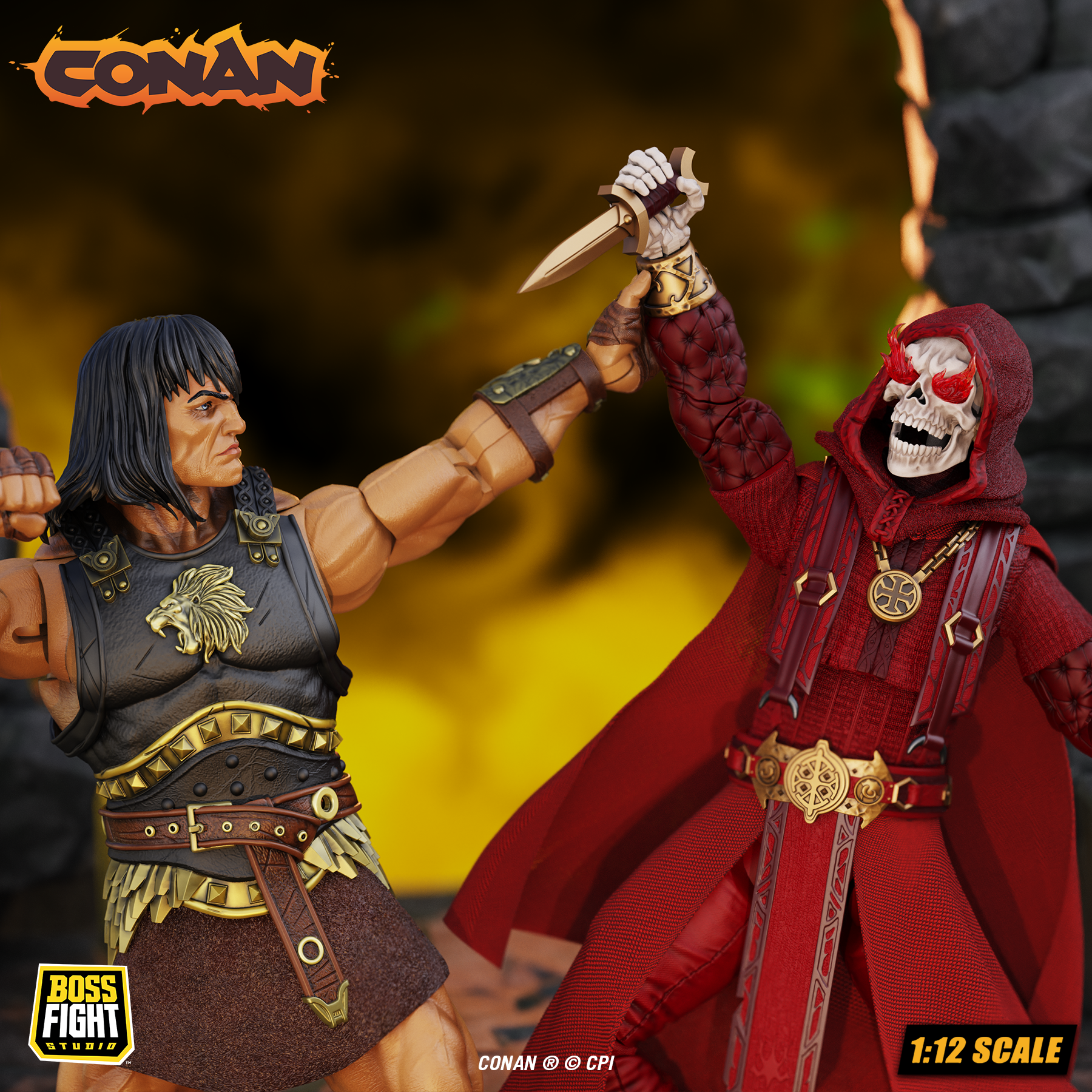 Epic H.A.C.K.S. 1:12 Conan | Thulsa Doom: Undead Sorcerer