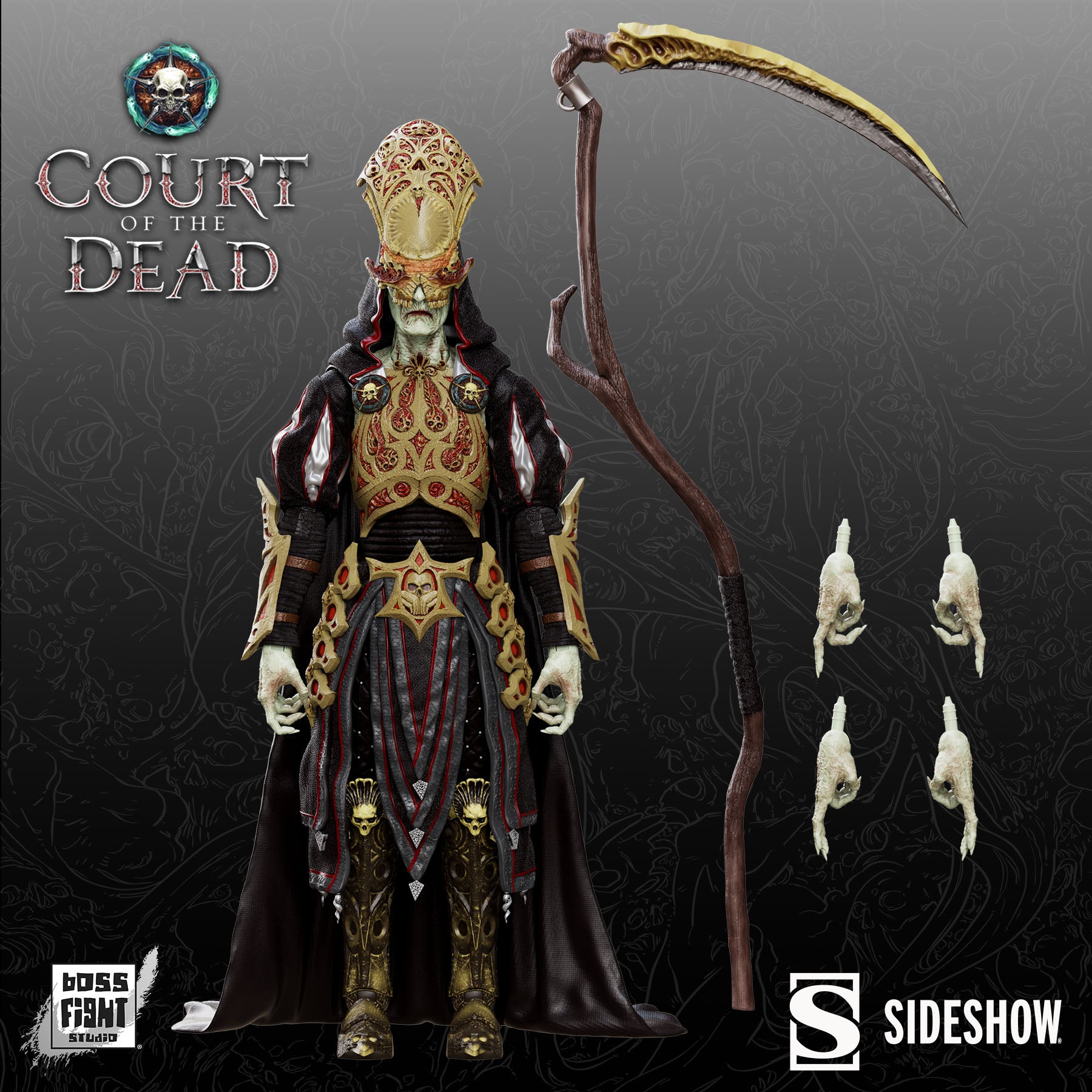 Court of the Dead 1:12th Scale Action Figure | Death: Master of the Underworld