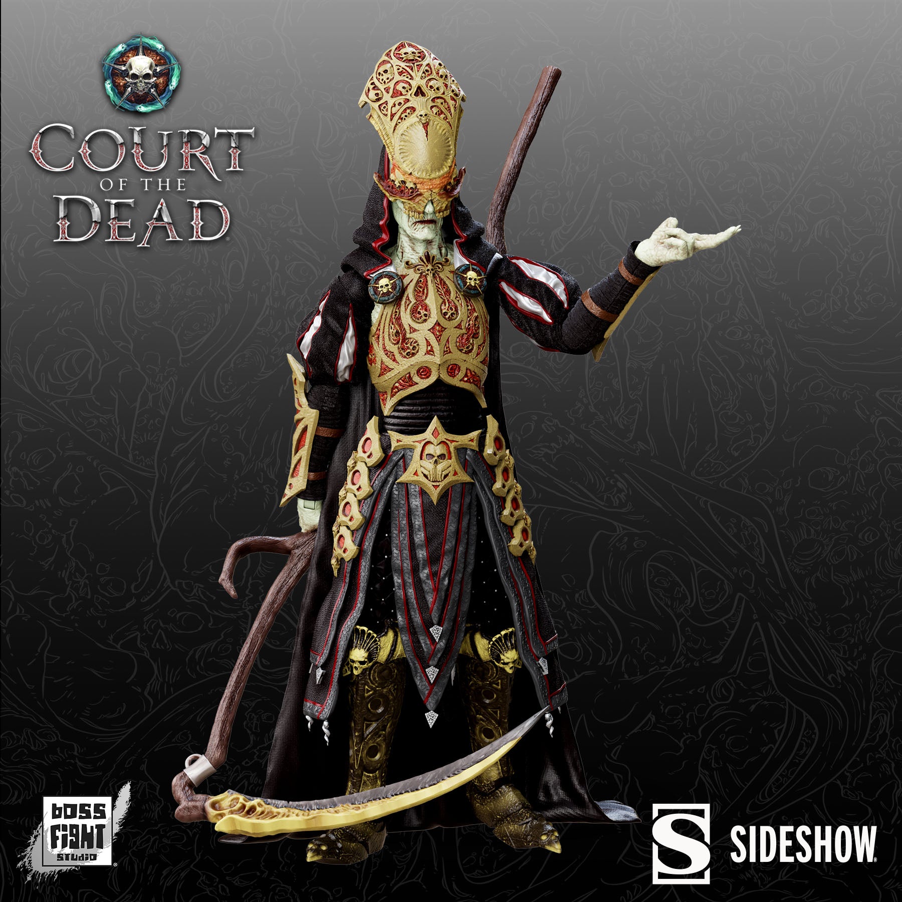Court of the Dead 1:12th Scale Action Figure | Death: Master of the Underworld