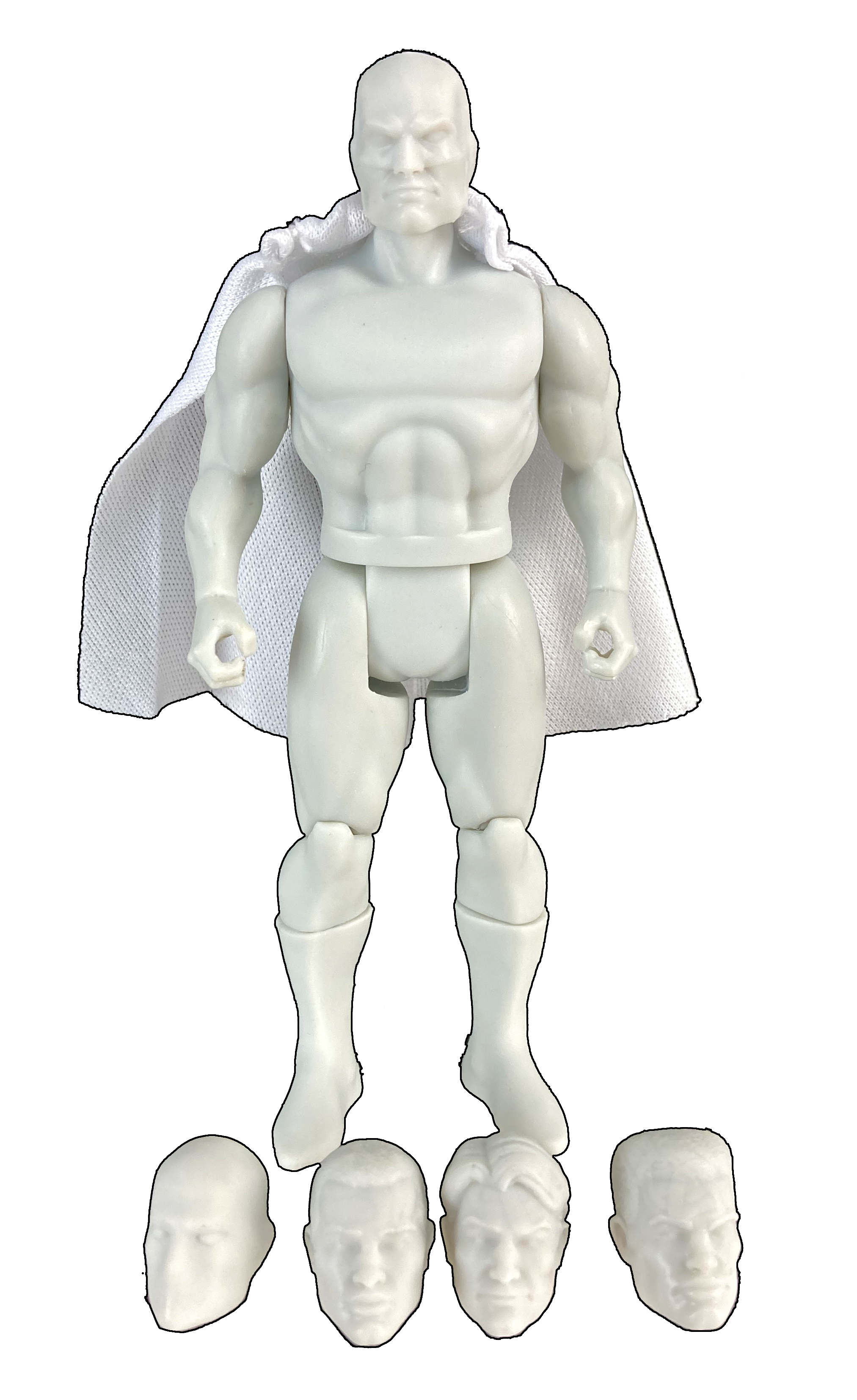 Power Stars Action Figure: Male Blank