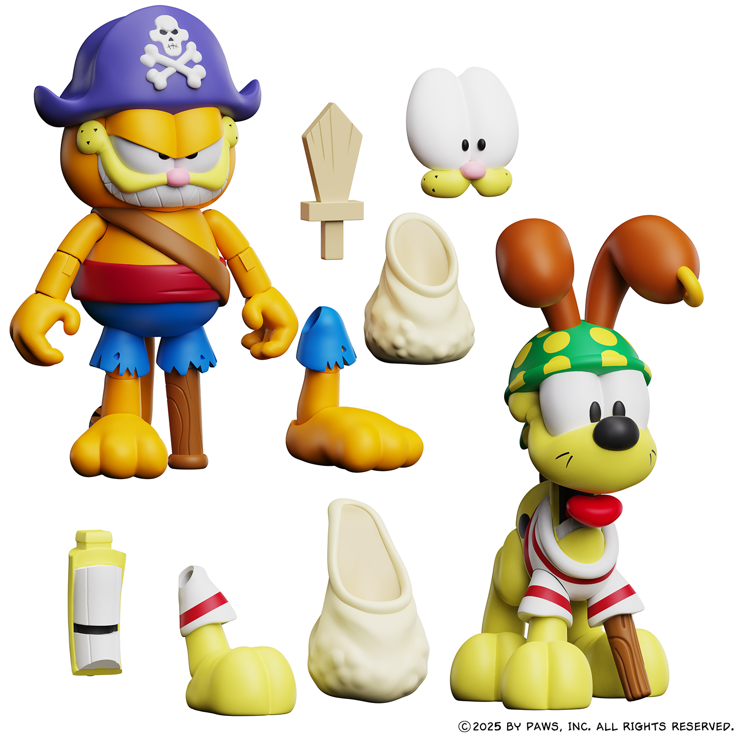 Garfield’s Halloween Adventure | Pirate Garfield and Pirate Odie 2pk