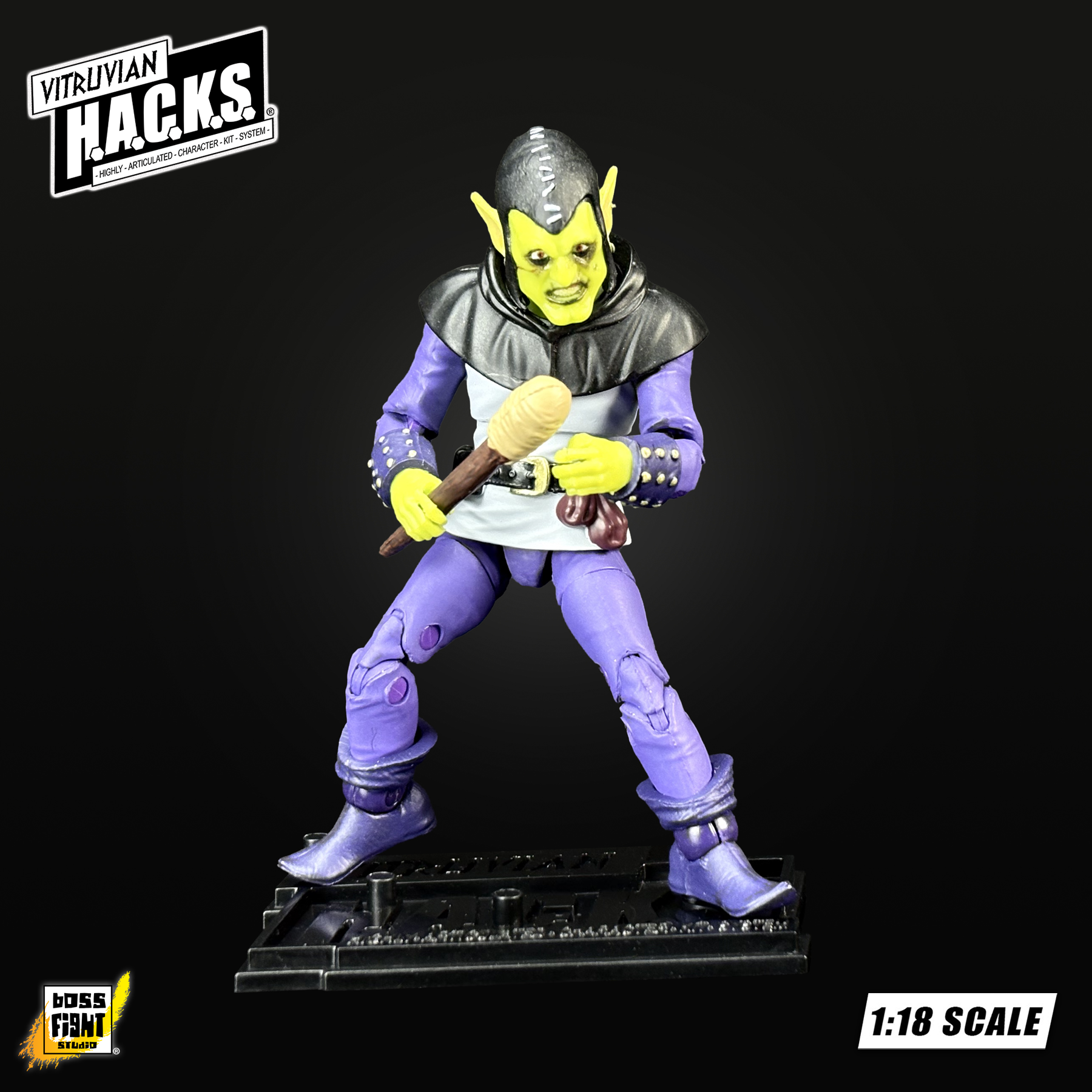 Vitruvian H.A.C.K.S. Action Figure - O'Grung Gang (Goblin Ransacker)