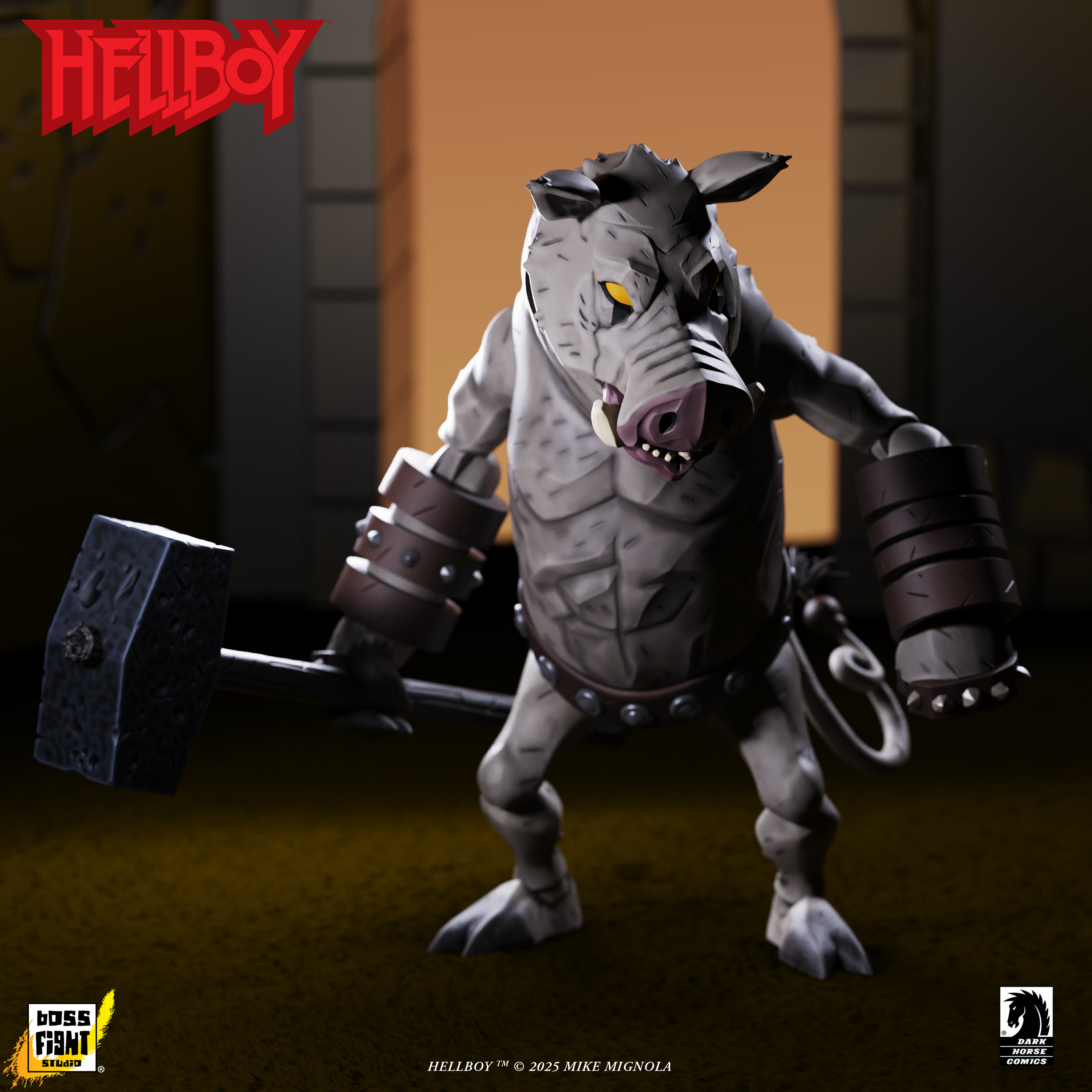Hellboy 1:12 Scale Action Figures Wv1 | Gruagach (The Wild Hunt)