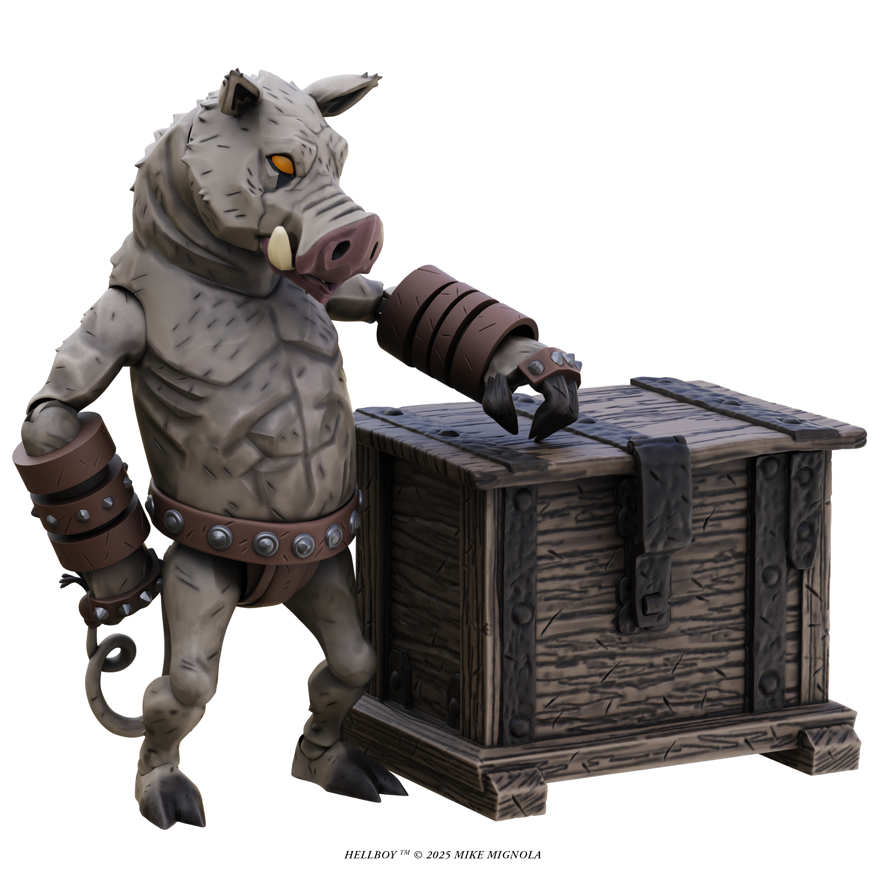 Hellboy 1:12 Scale Action Figures Wv1 | Gruagach (The Wild Hunt)