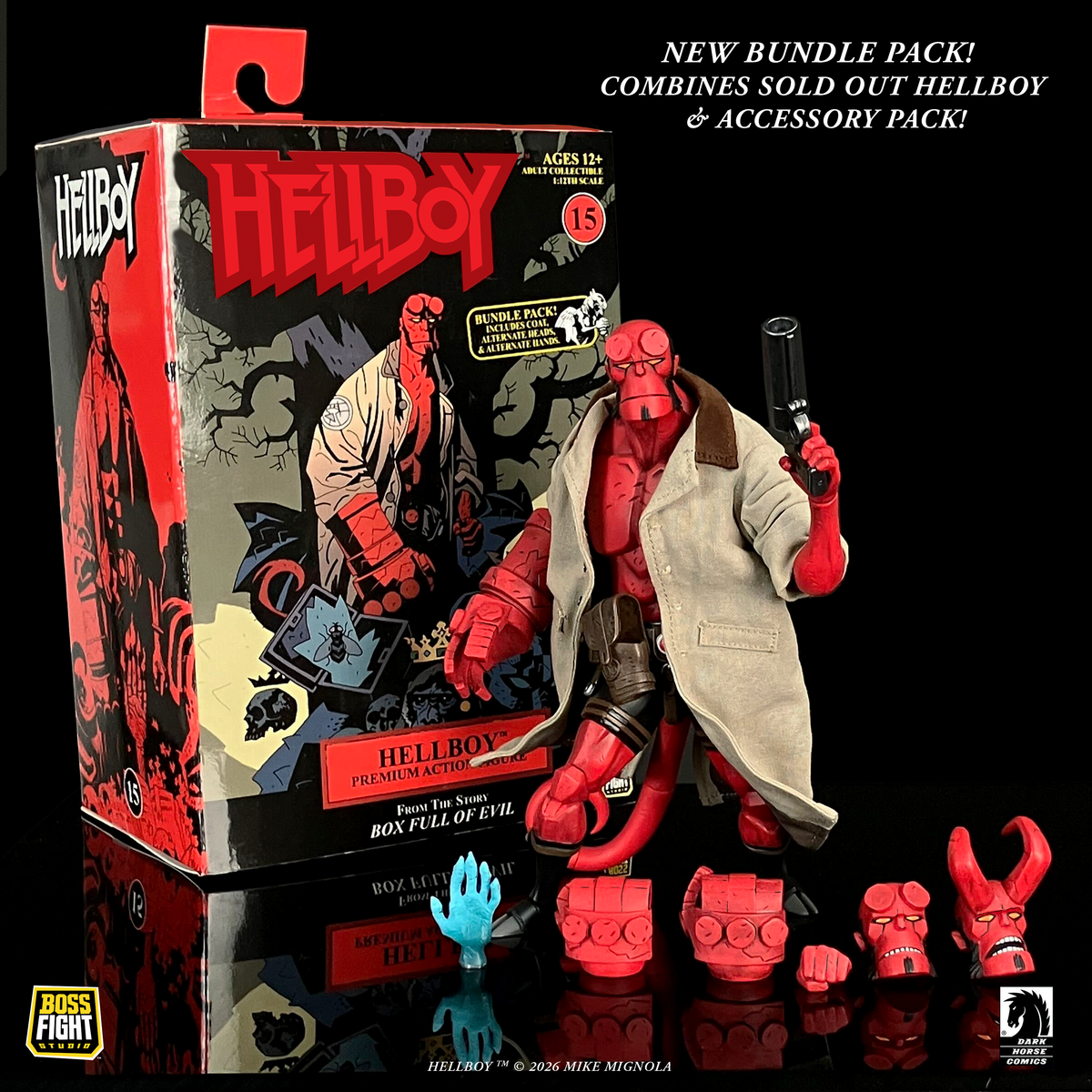 Hellboy 1:12 Scale | Box Full of Evil Bundle Pack