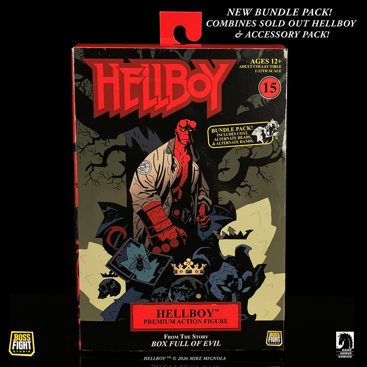 Hellboy 1:12 Scale | Box Full of Evil Bundle Pack