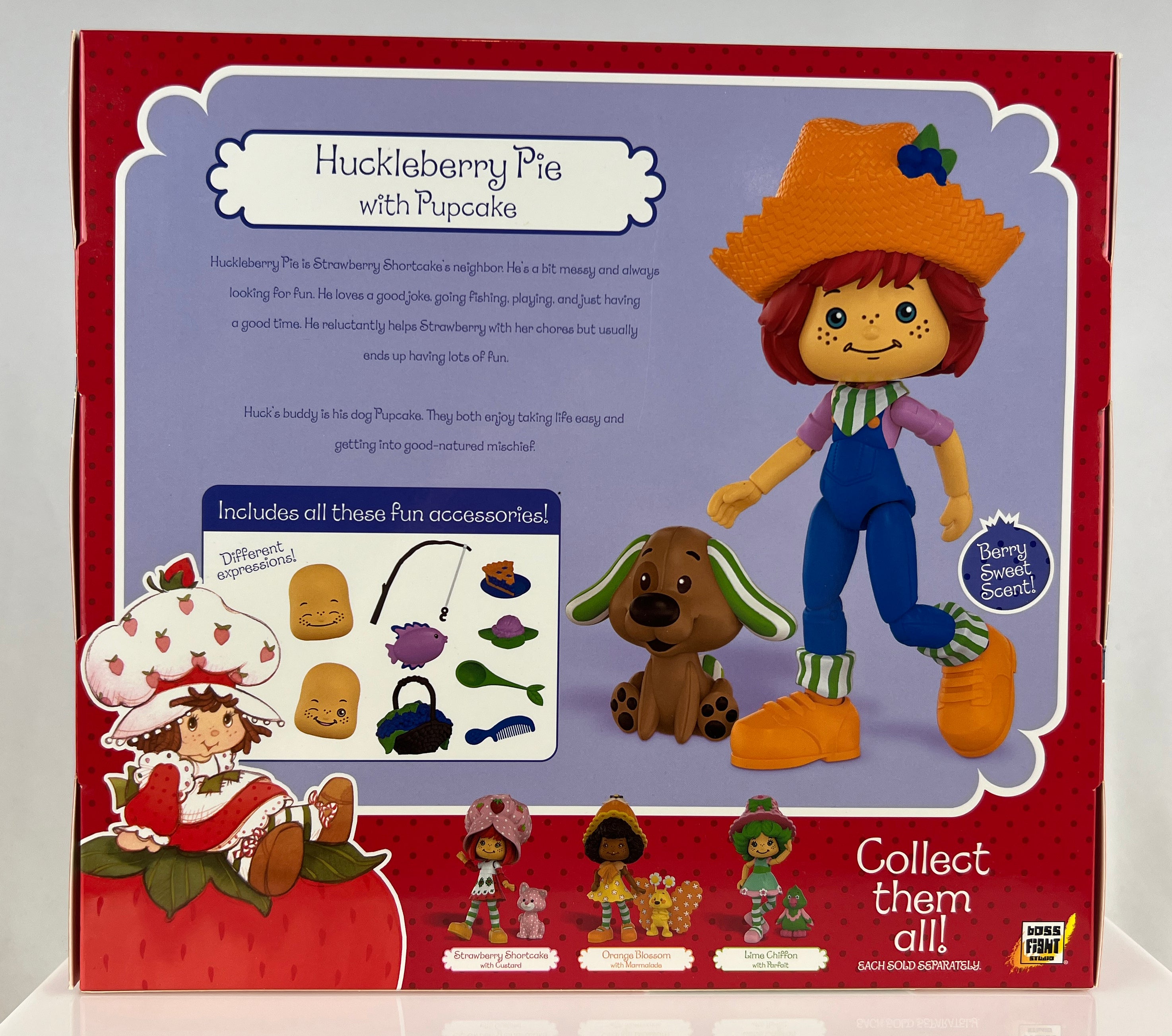 Strawberry Shortcake Deluxe Action Figure: Huckleberry Pie Action Figure