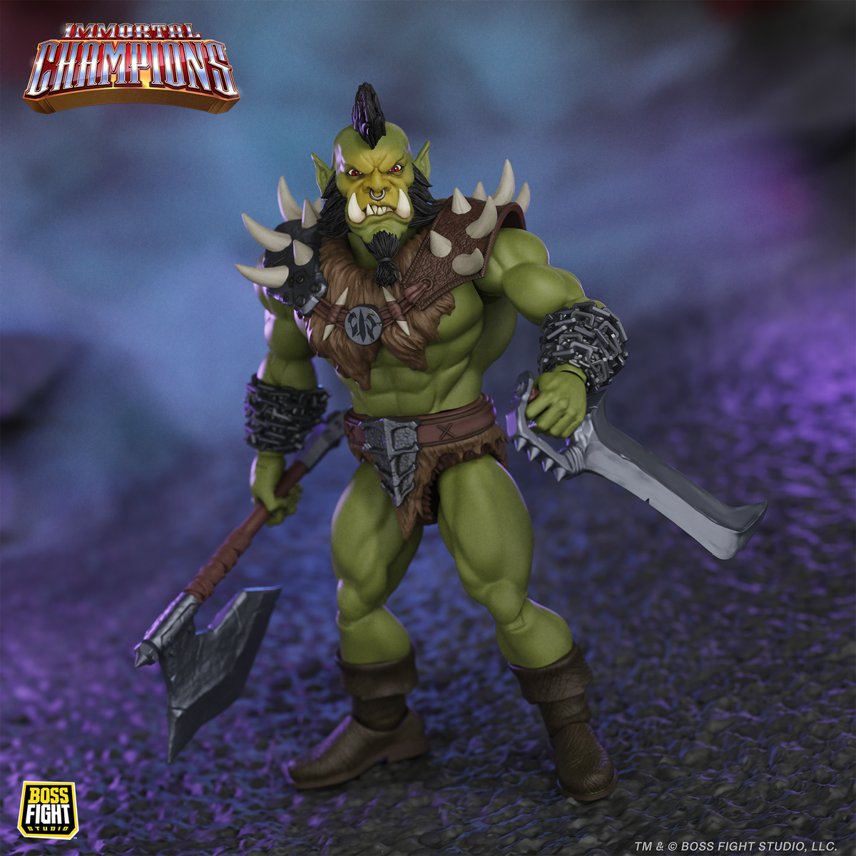 Orc Warrior Chieftain: IMMORTAL CHAMPIONS