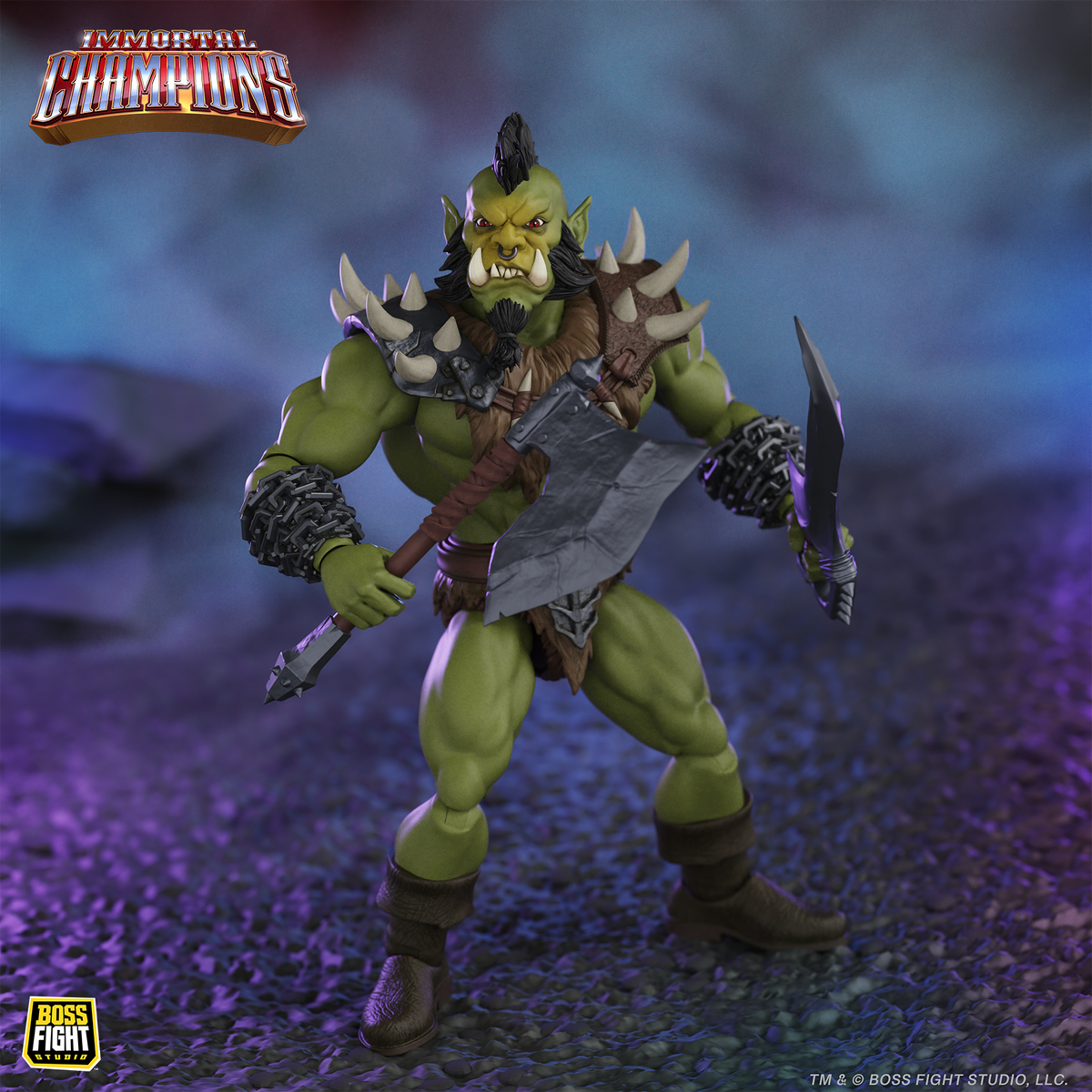 Orc Warrior Chieftain: IMMORTAL CHAMPIONS
