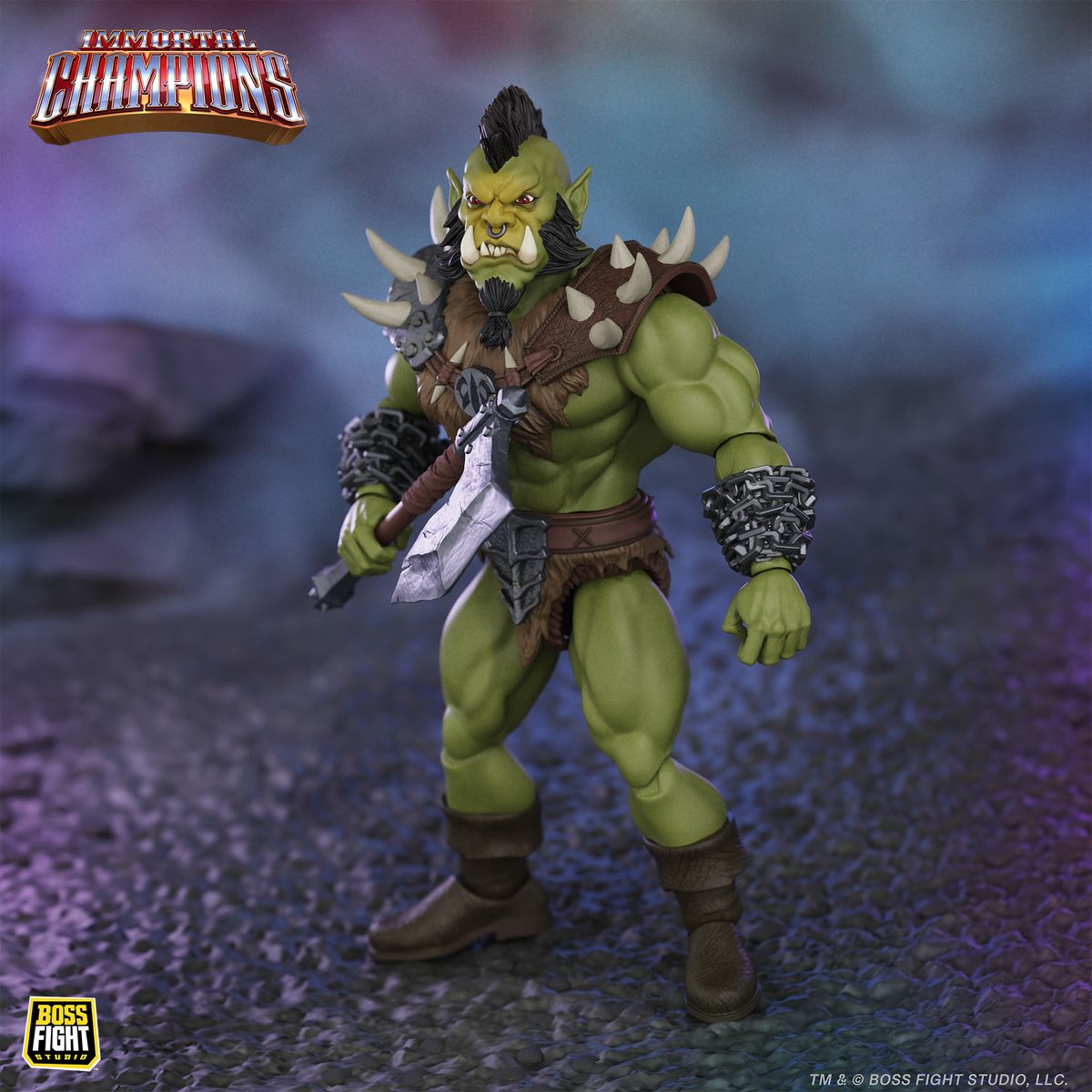Orc Warrior Chieftain: IMMORTAL CHAMPIONS
