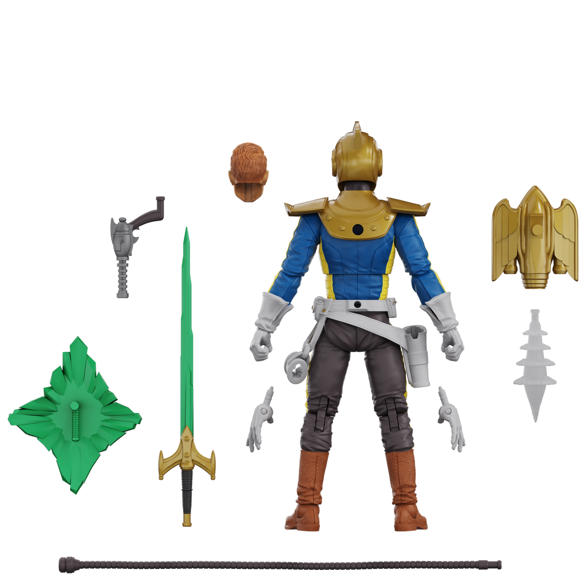 Hero H.A.C.K.S. Core Wave 1 Action Figure - Jett Steelblade: Stellar Knight of Accord